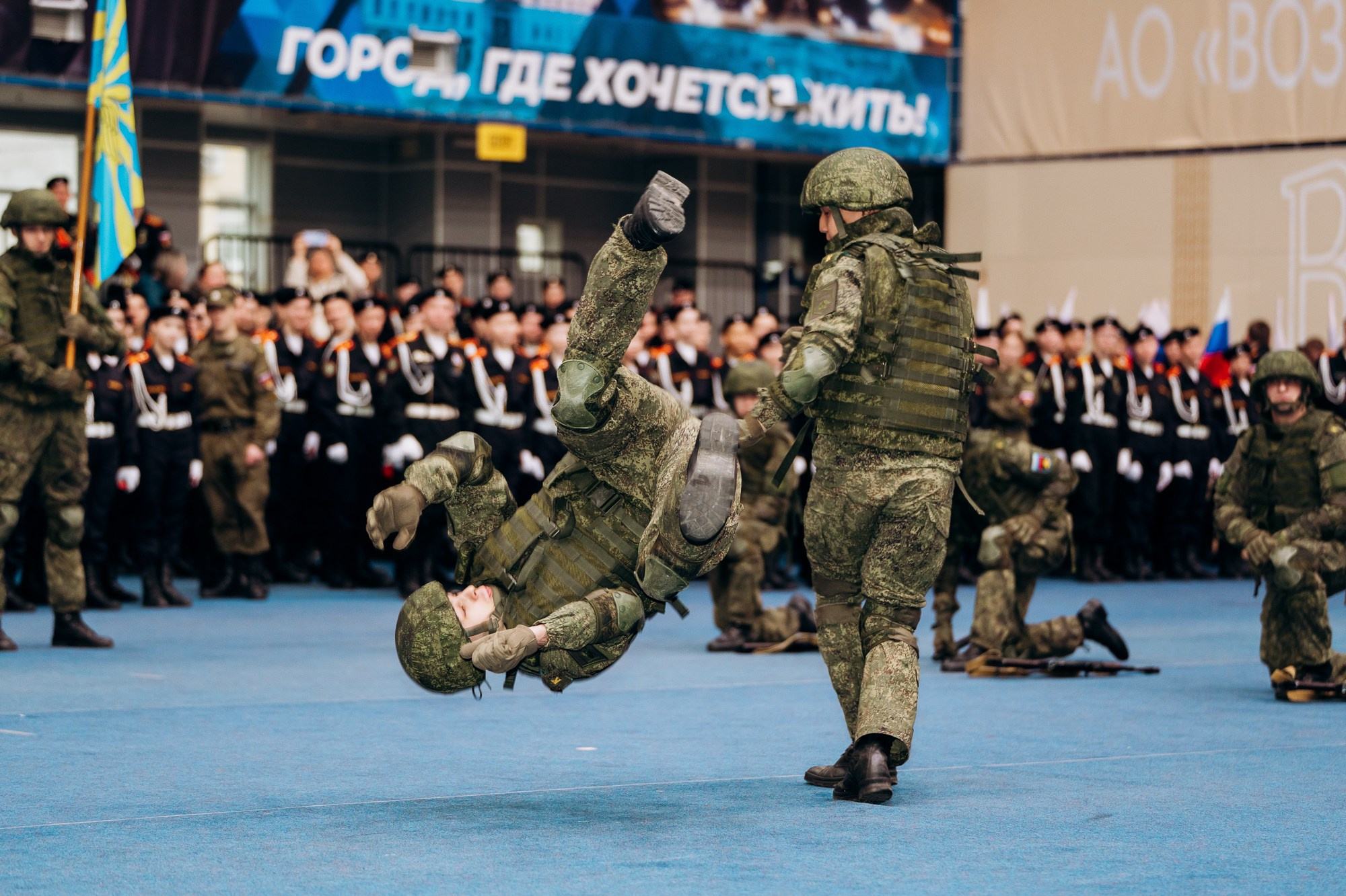 Принятие присяги кадетами. Свадебный и репортажный фотограф в Ярославле Евгений Сальников