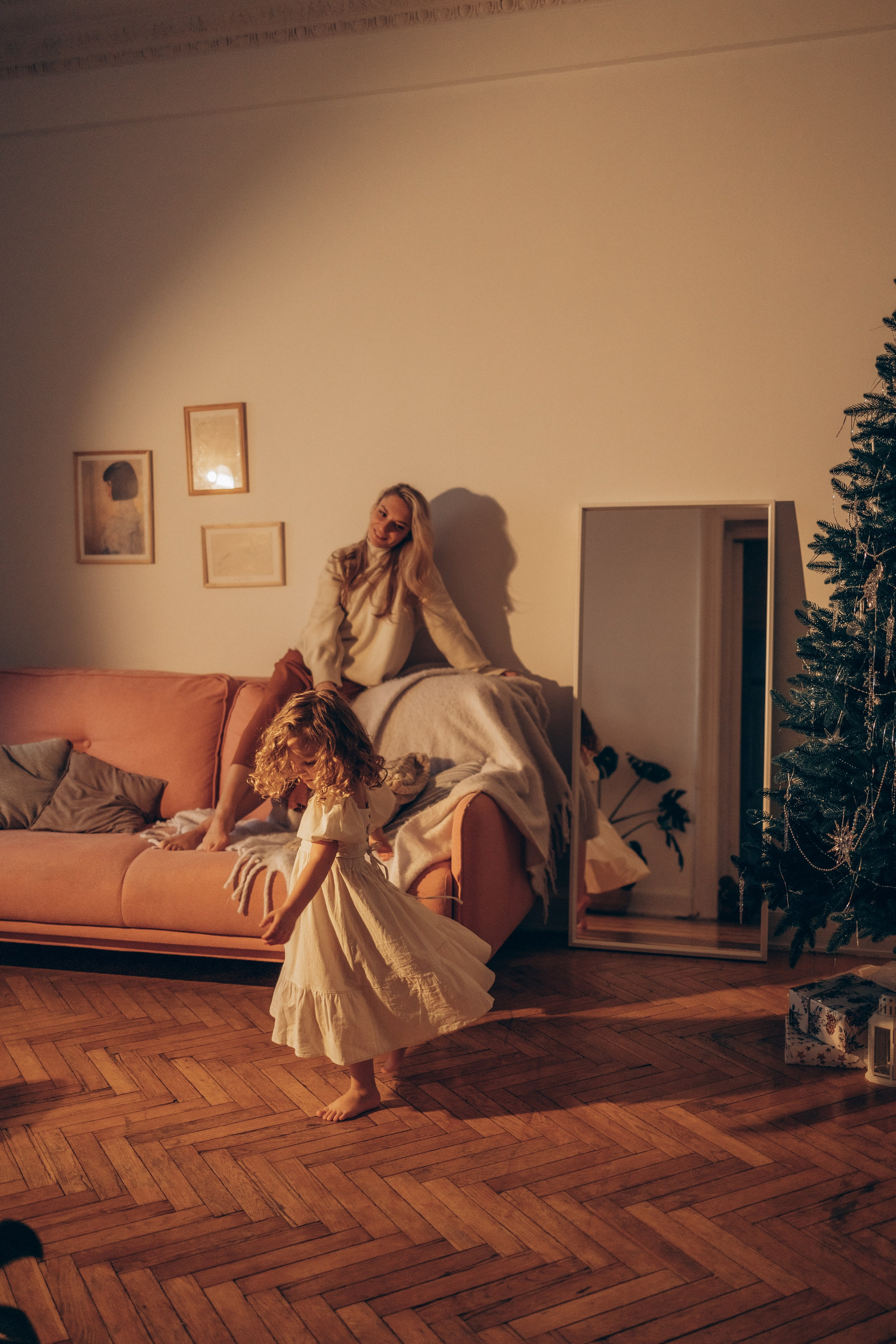 Семейная новогодняя фотосессия. Семейный фотограф в Москве Бунина Маргарита