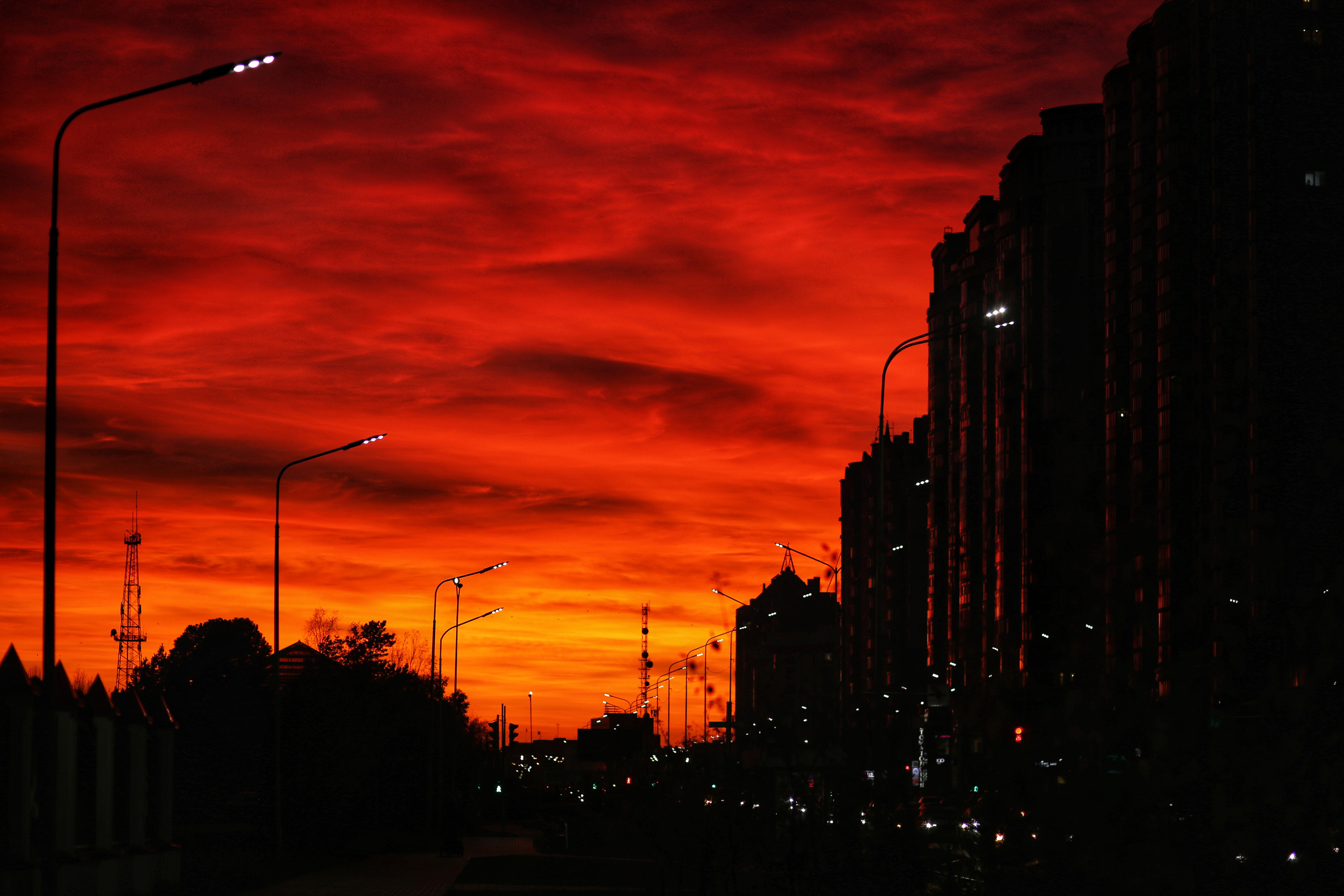 Небо. Фотограф в г. Сургуте Марина Киприна