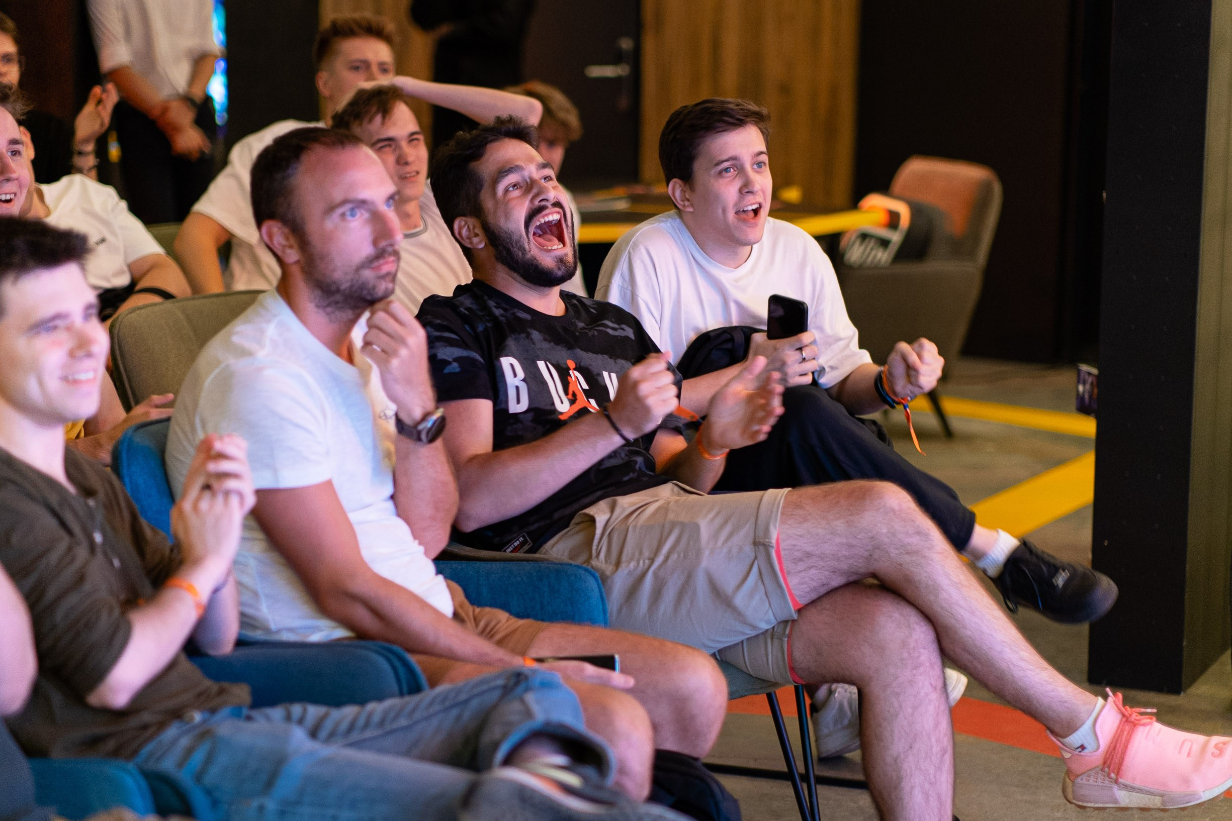 Win Line.Турнир по Dota2 и трансляция чемпионата International. Репортажный фотограф Денис Тихомиров. Москва