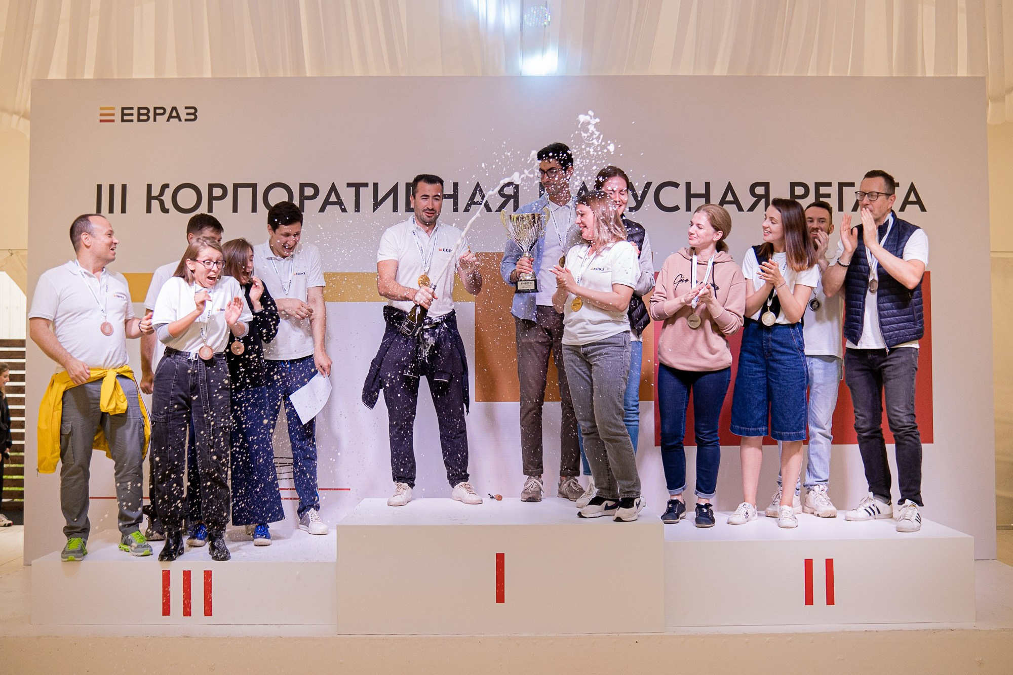 Корпоративная парусная регата Evraz. Репортажный фотограф Денис Тихомиров. Москва