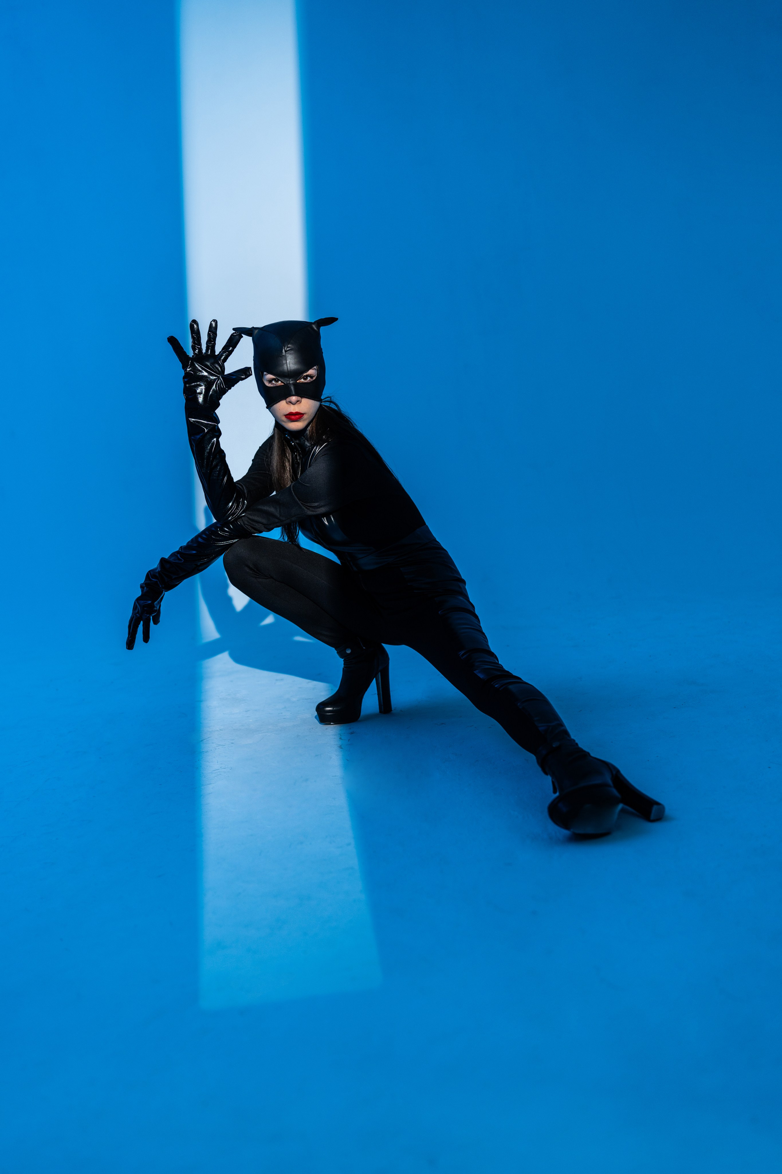 Женщина кошка. Модель Камилла. Свадебный и индивидуальный фотограф Аля Мамакова