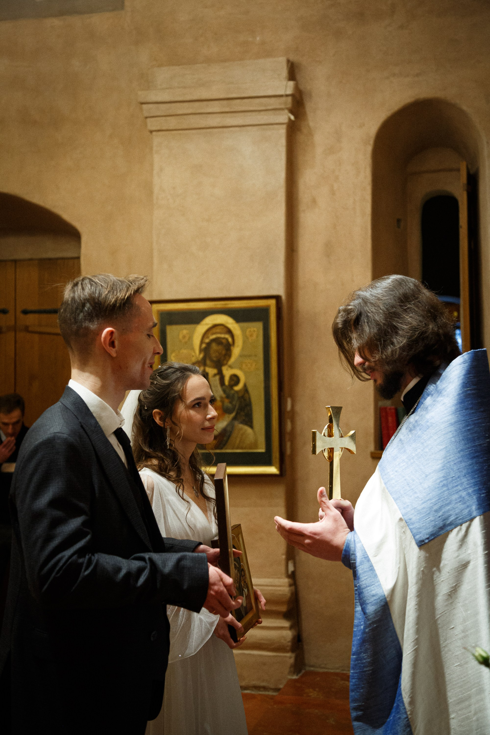 Венчание в храме Антипы Пергамского