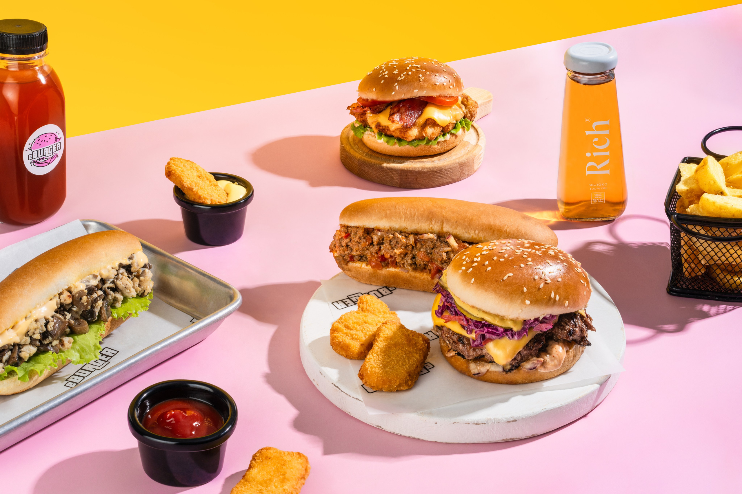 Съемка для меню доставки. Фудфотограф и предметный фотограф в Нижнем Новгороде Надежда Серова