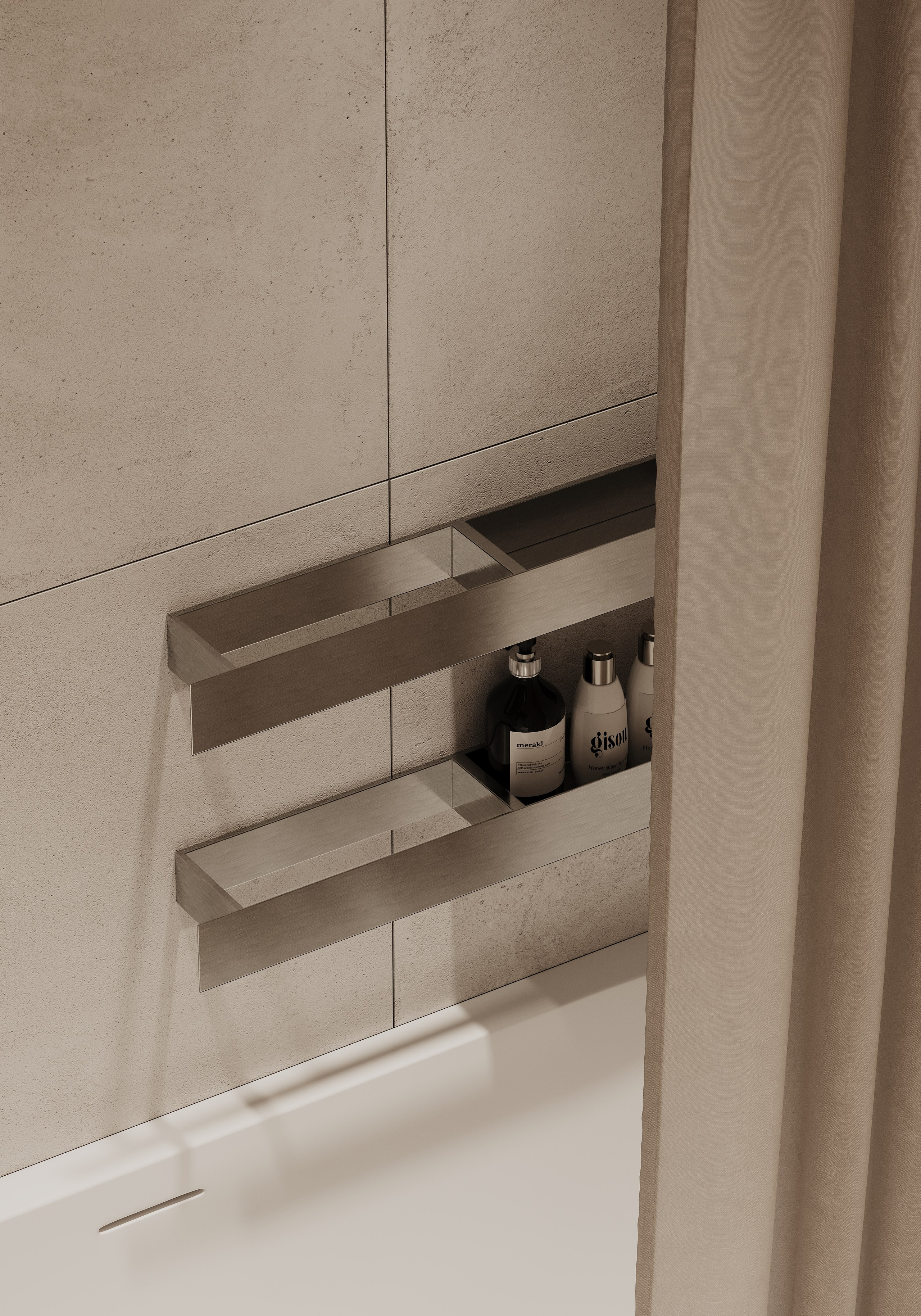 Санузел по заказу. Визуализации интерьера