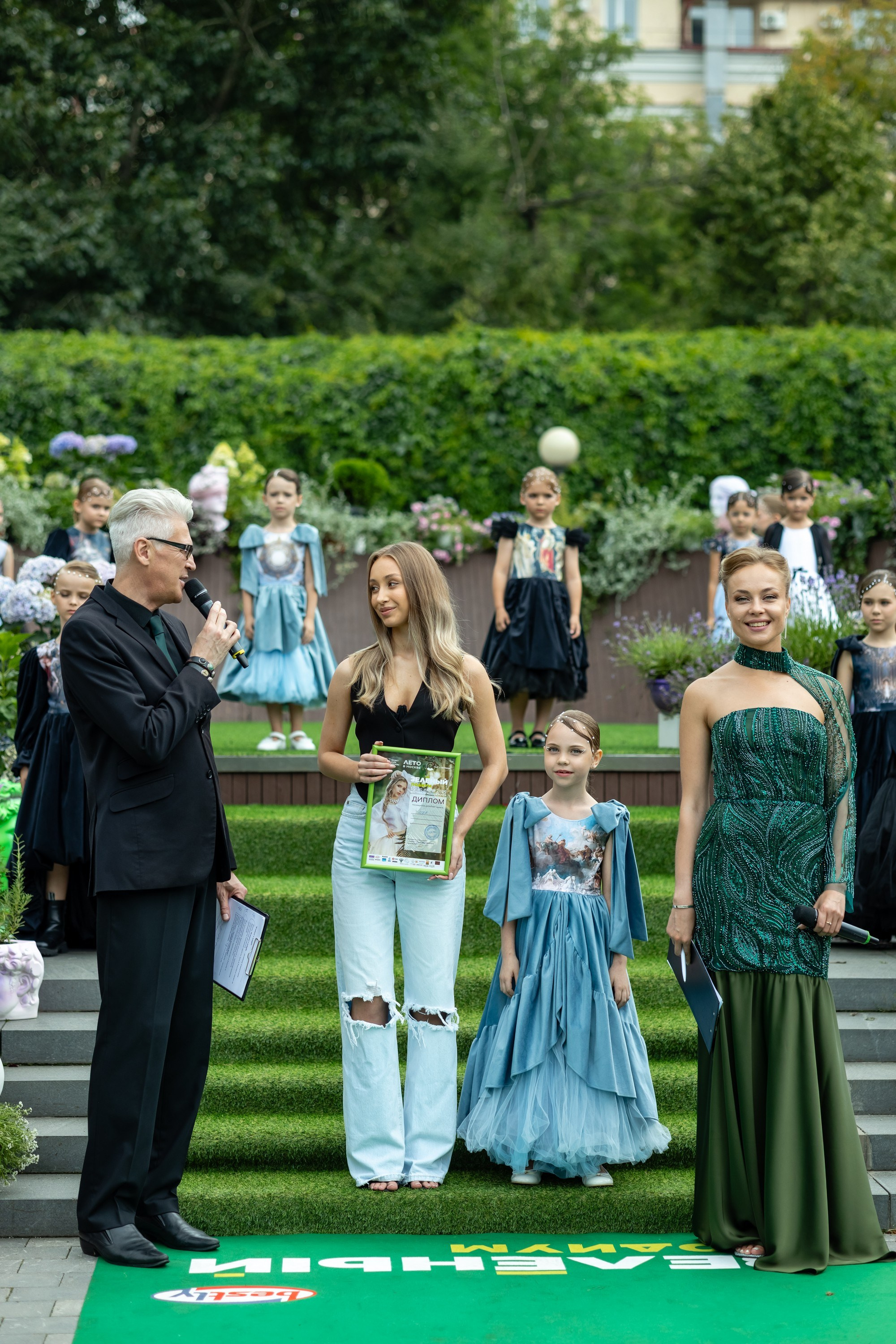 Зеленый подиум (KIDS REVOLUTION и GIZA). Татьяна Чернышова свадебный фотограф Москва