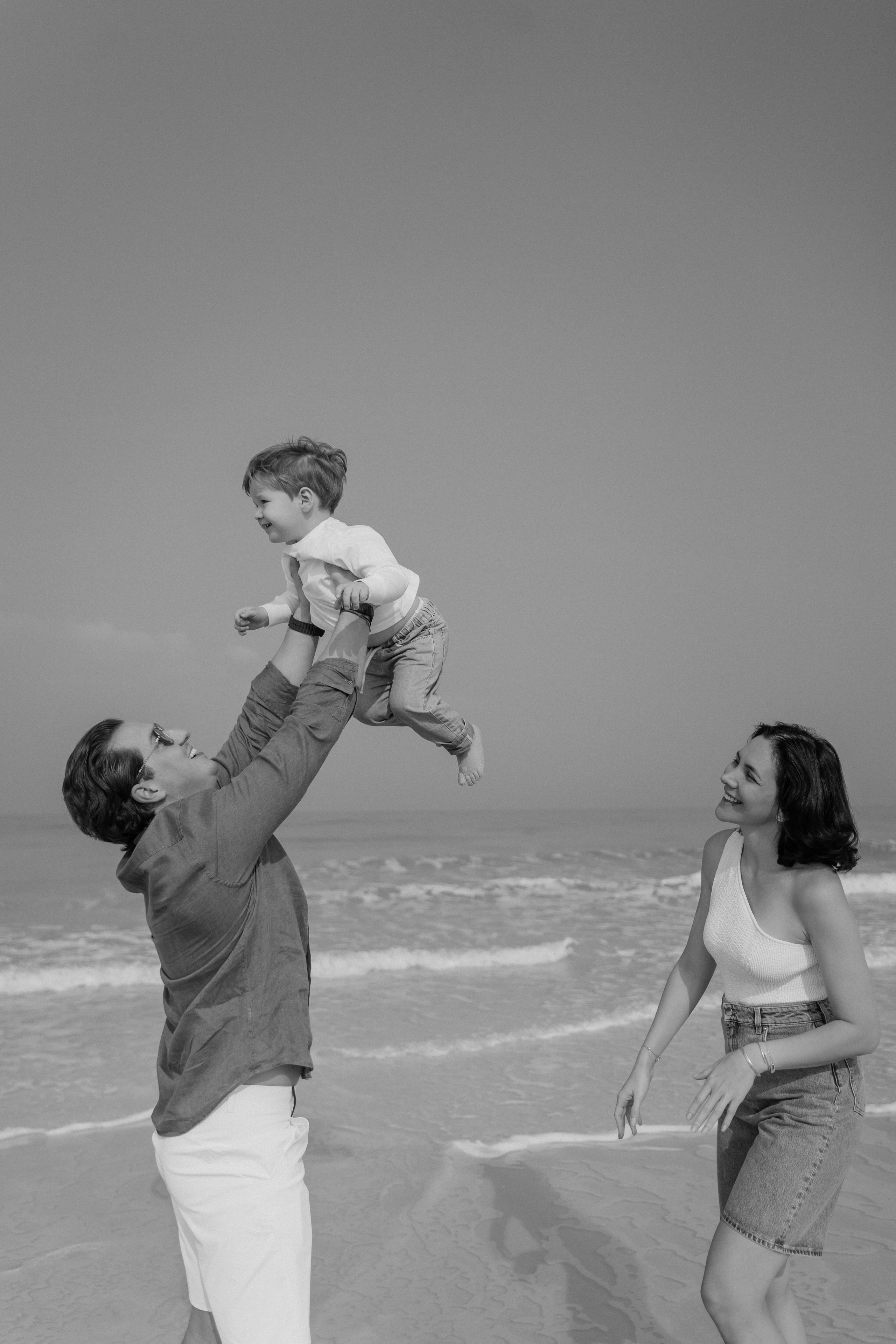 Выходные на море | семейная фотосессия. Фотограф и видеограф в Москве и Абу Даби Мария Кулагина