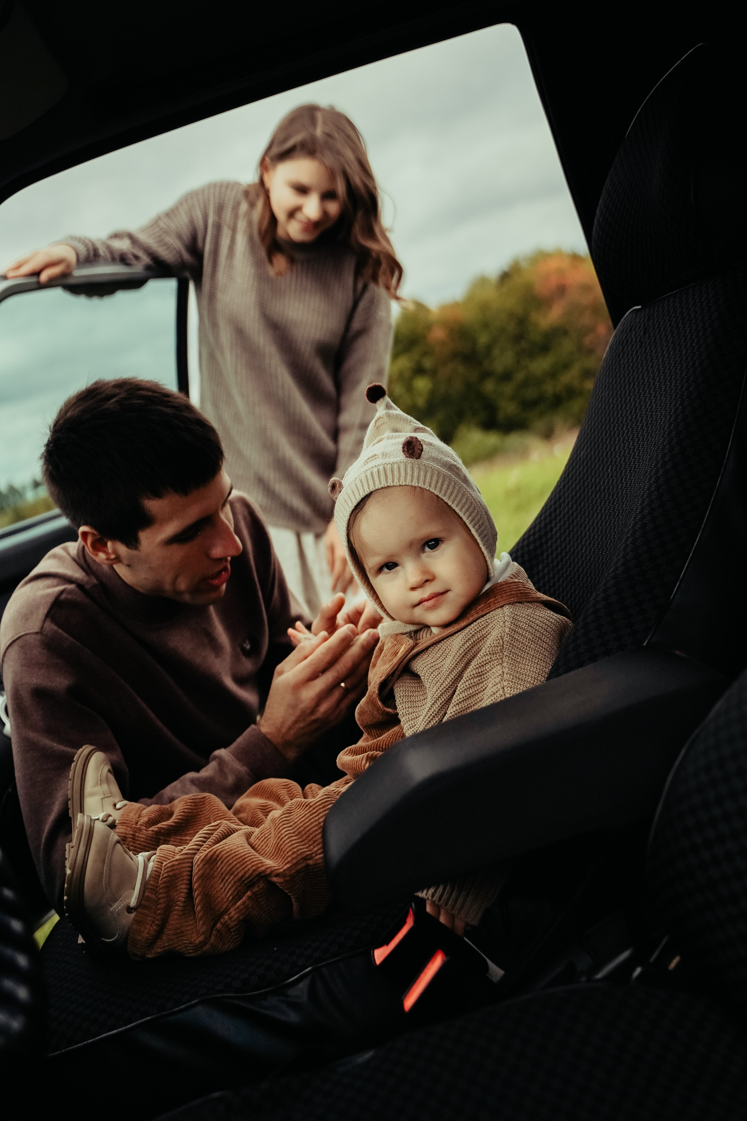 Семейная фотосъемка в поле. Бирск