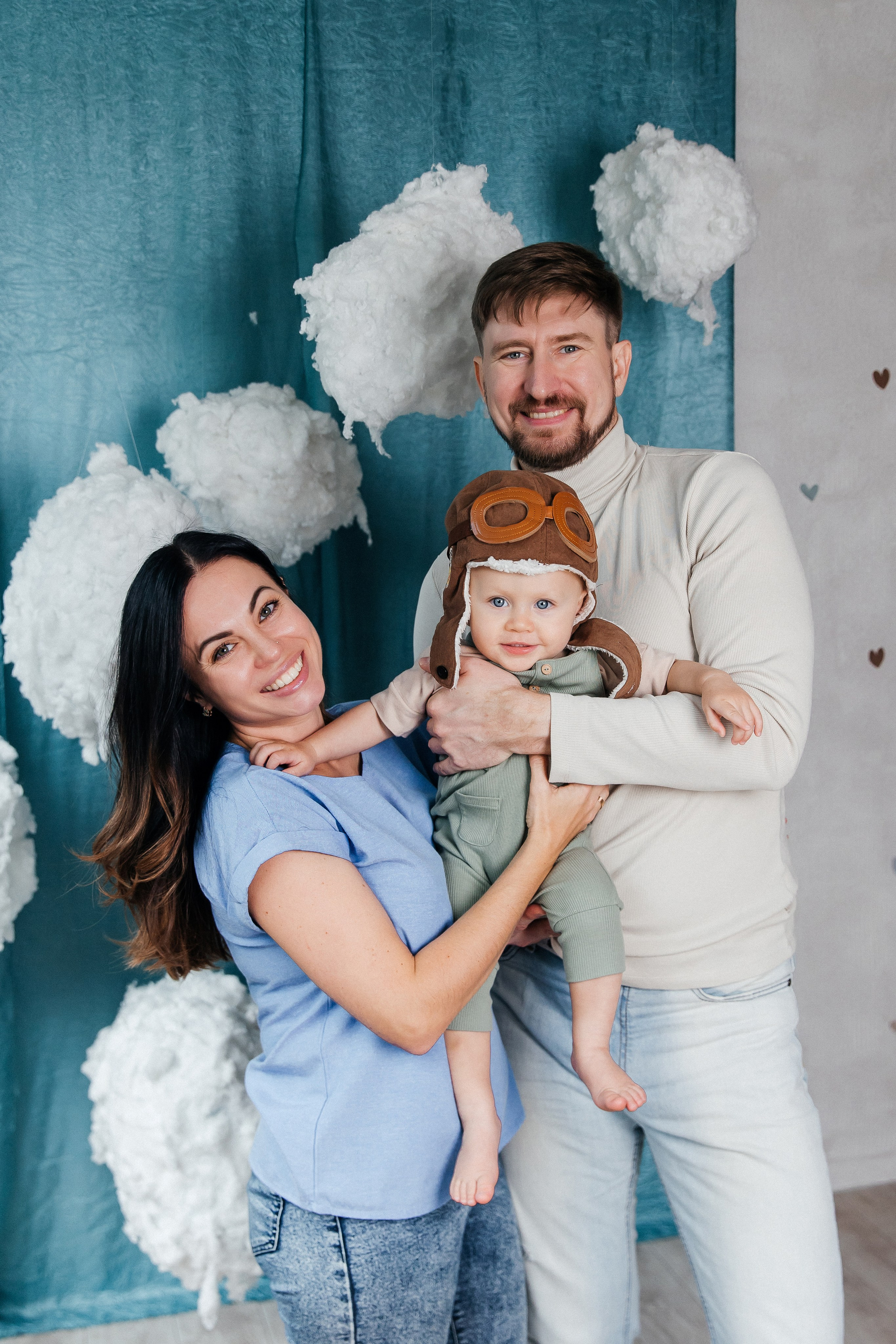 Фотосессия на 1 годик, детская фотостудия Кемерово