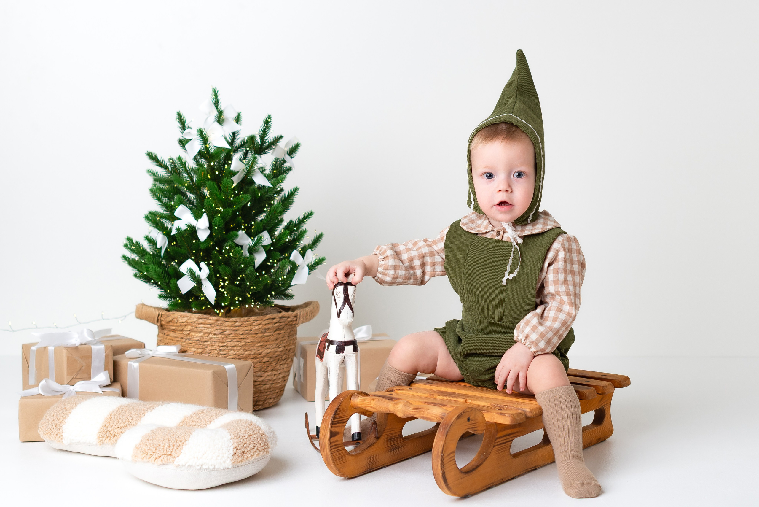 Детская новогодняя фотосессия. Детская фотостудия «Мандаринка» | Детский фотограф Краснодар