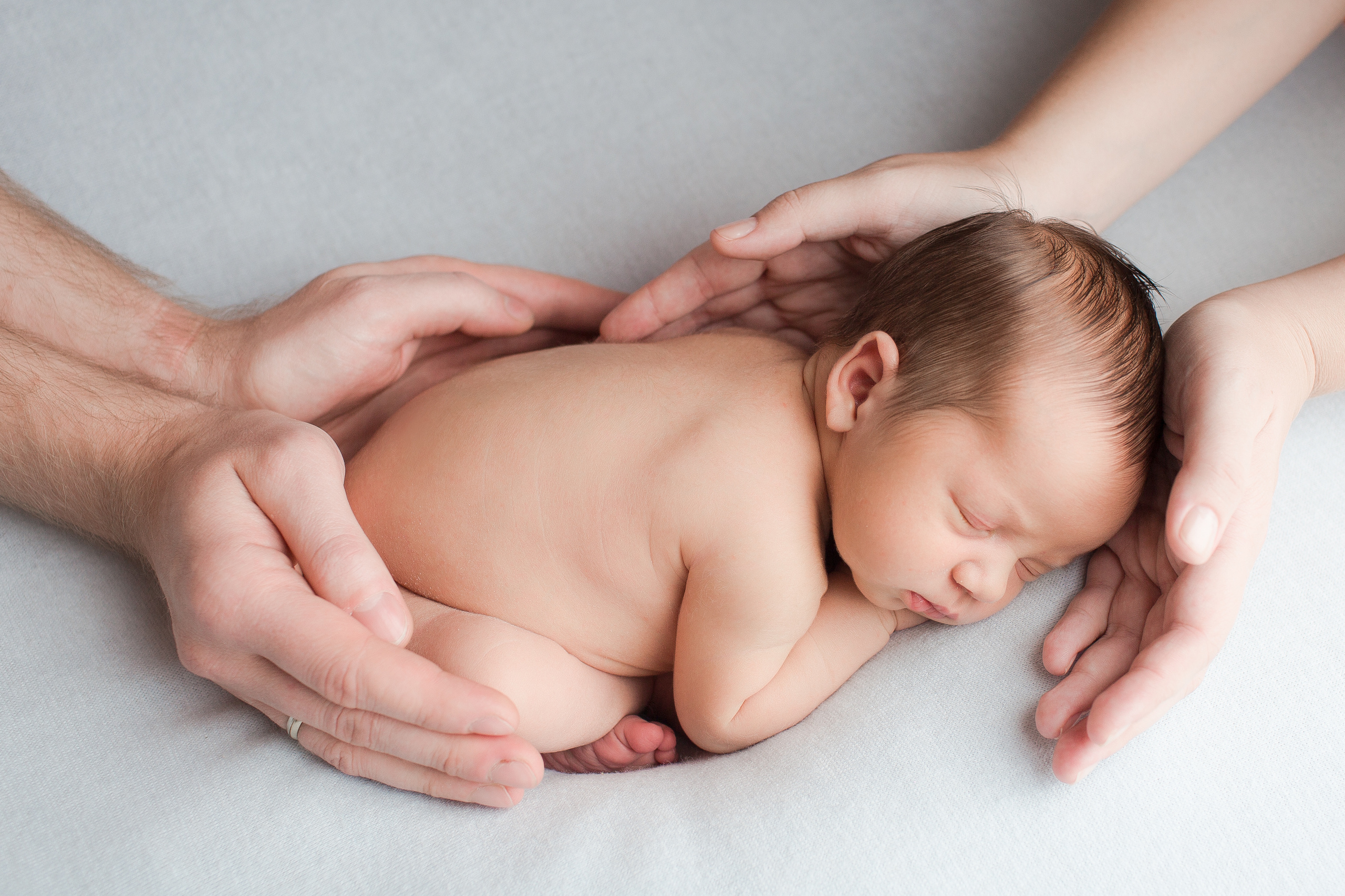 Семейные кадры (новорожденная съёмка). Фотограф новорожденных и деток до года в Москве и Подмосковье Царева Т