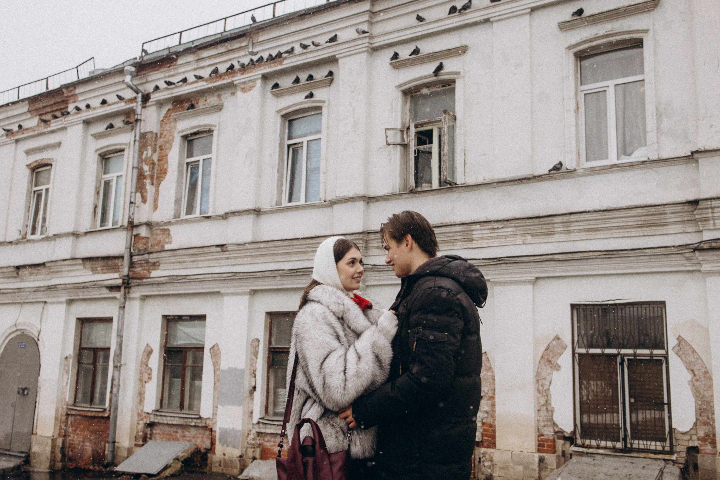 Первый снег. Семейный, женский и детский фотограф Татьяна Колобаева