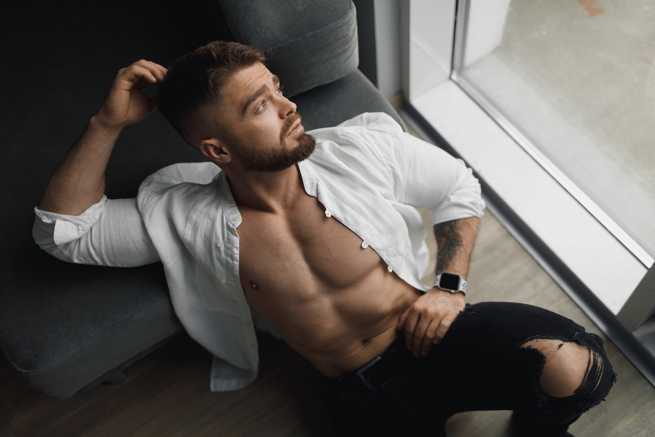 Индивидуальная мужская фотосессия. Профессиональный фотограф в Новосибирске