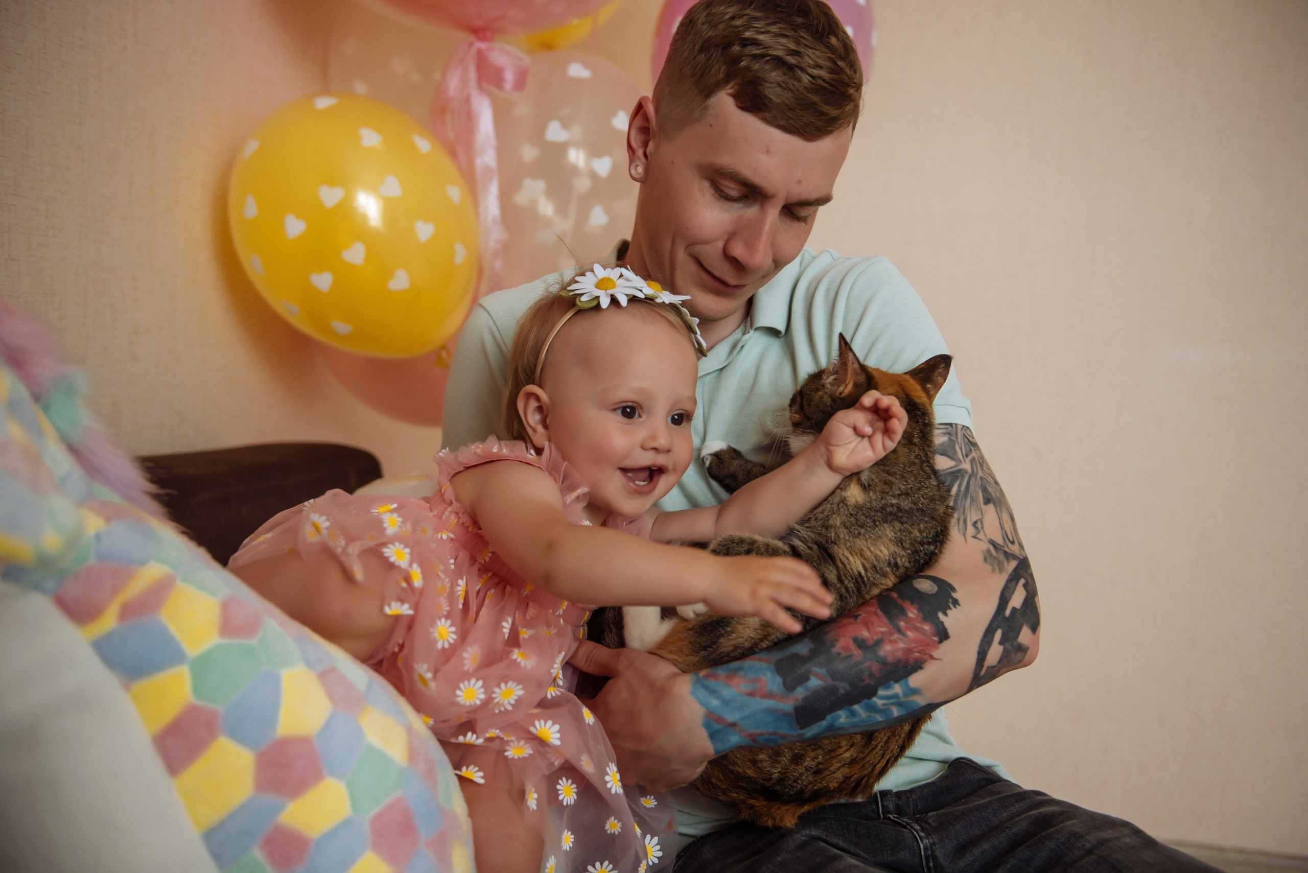 Лев, Ксения, и маленькая Милана. Свадебный, портретный, фотограф беременности в Нижнем Новгороде Алина Зиновьева