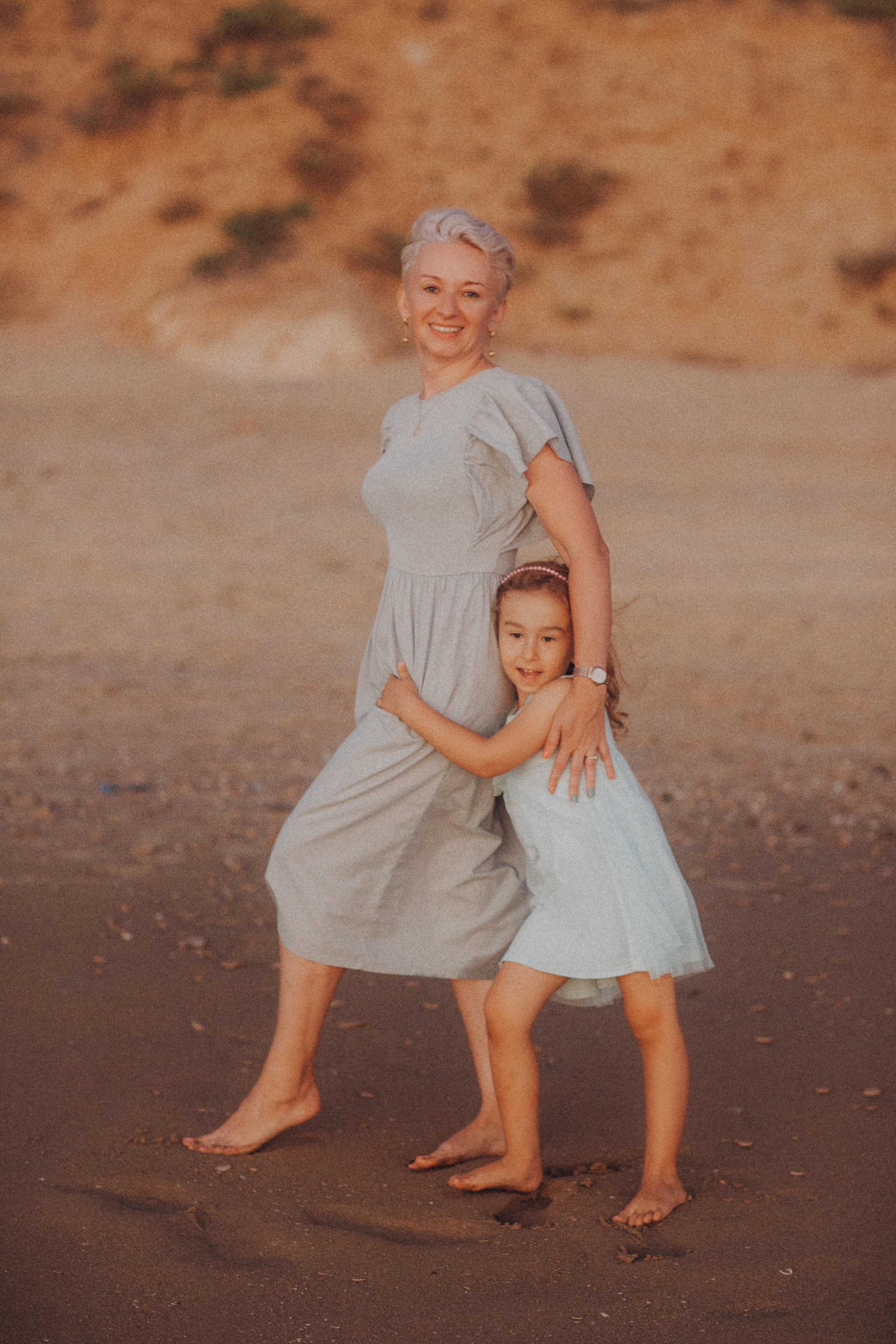 Family. Sunset. Netanya. Anna Gidros — профессиональный фотограф