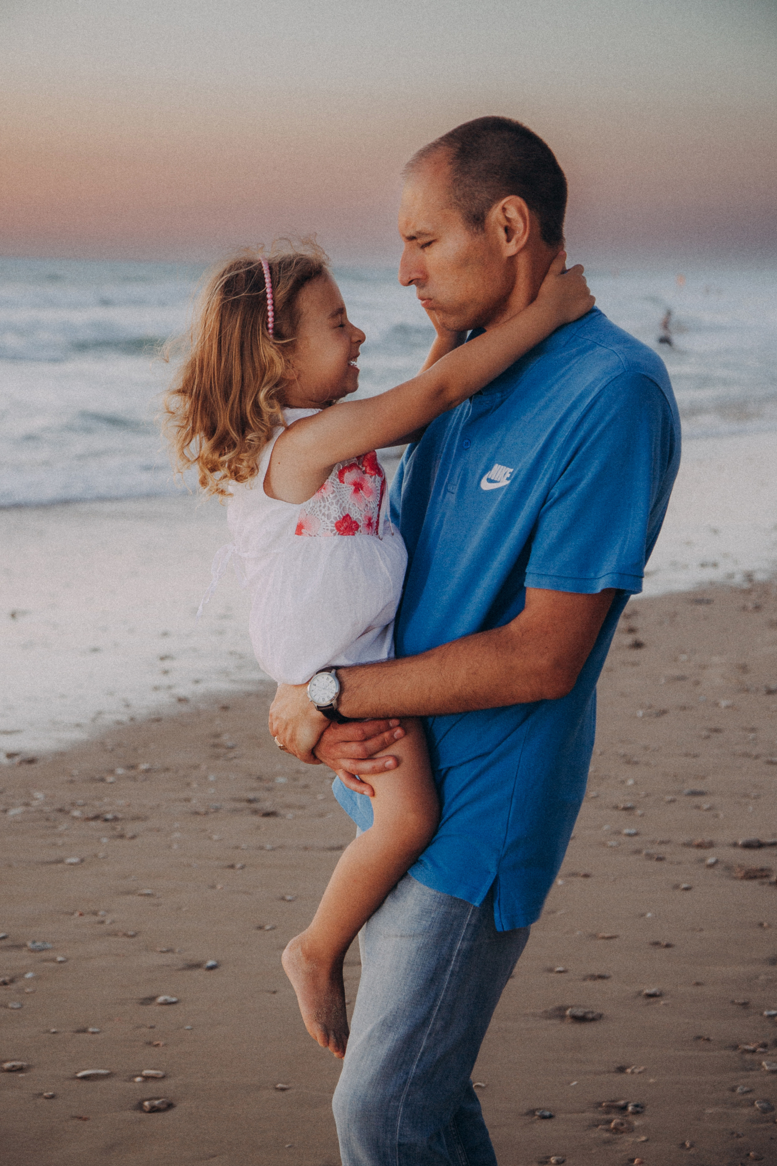 Family. Sunset. Netanya. Anna Gidros — профессиональный фотограф