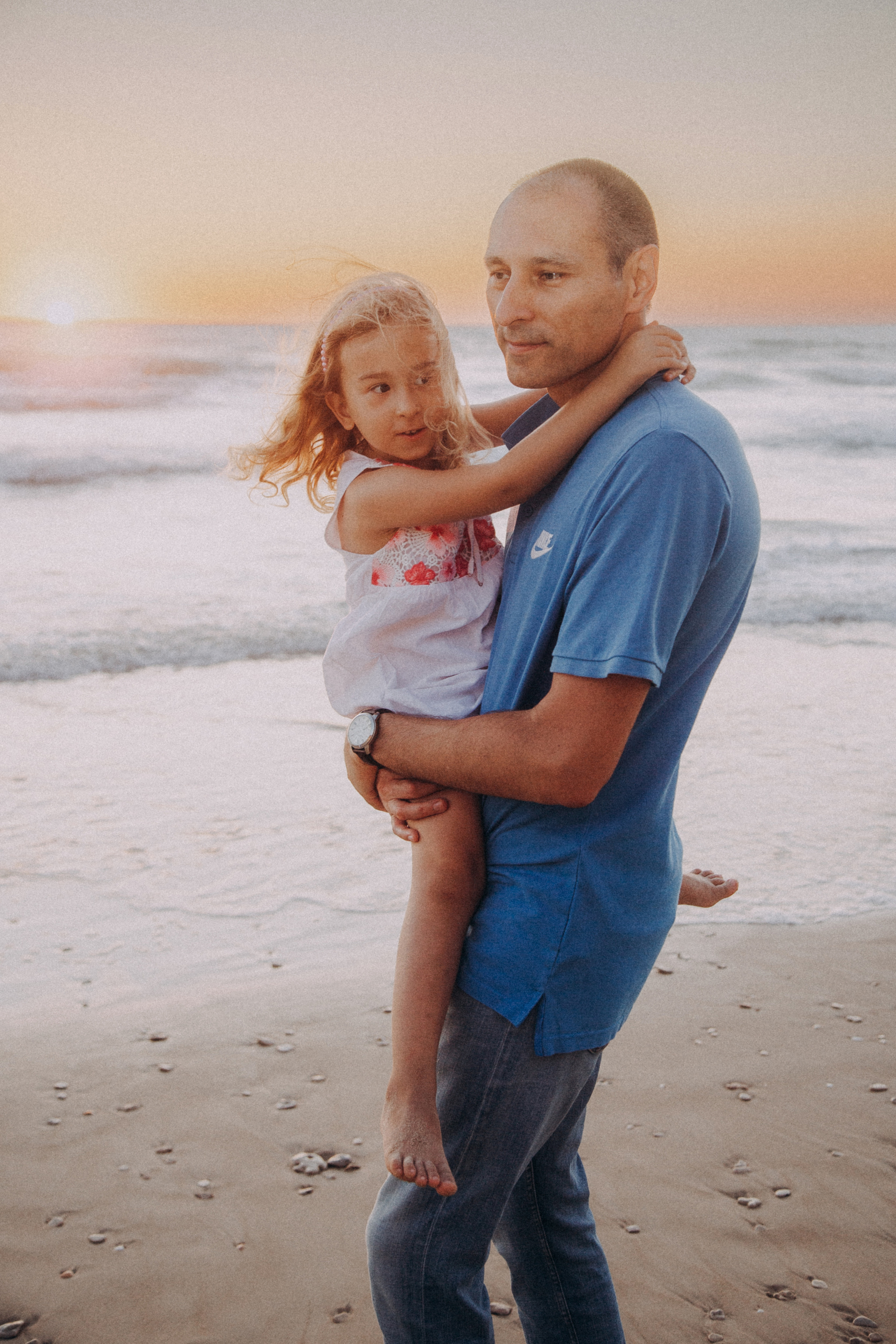 Family. Sunset. Netanya. Anna Gidros — профессиональный фотограф