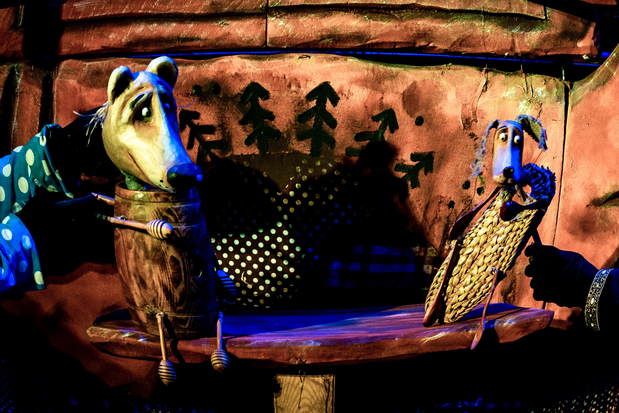 Лапотные сказки спектакль театра Саквояж. Фотограф в Сочи Юрий Шептаев