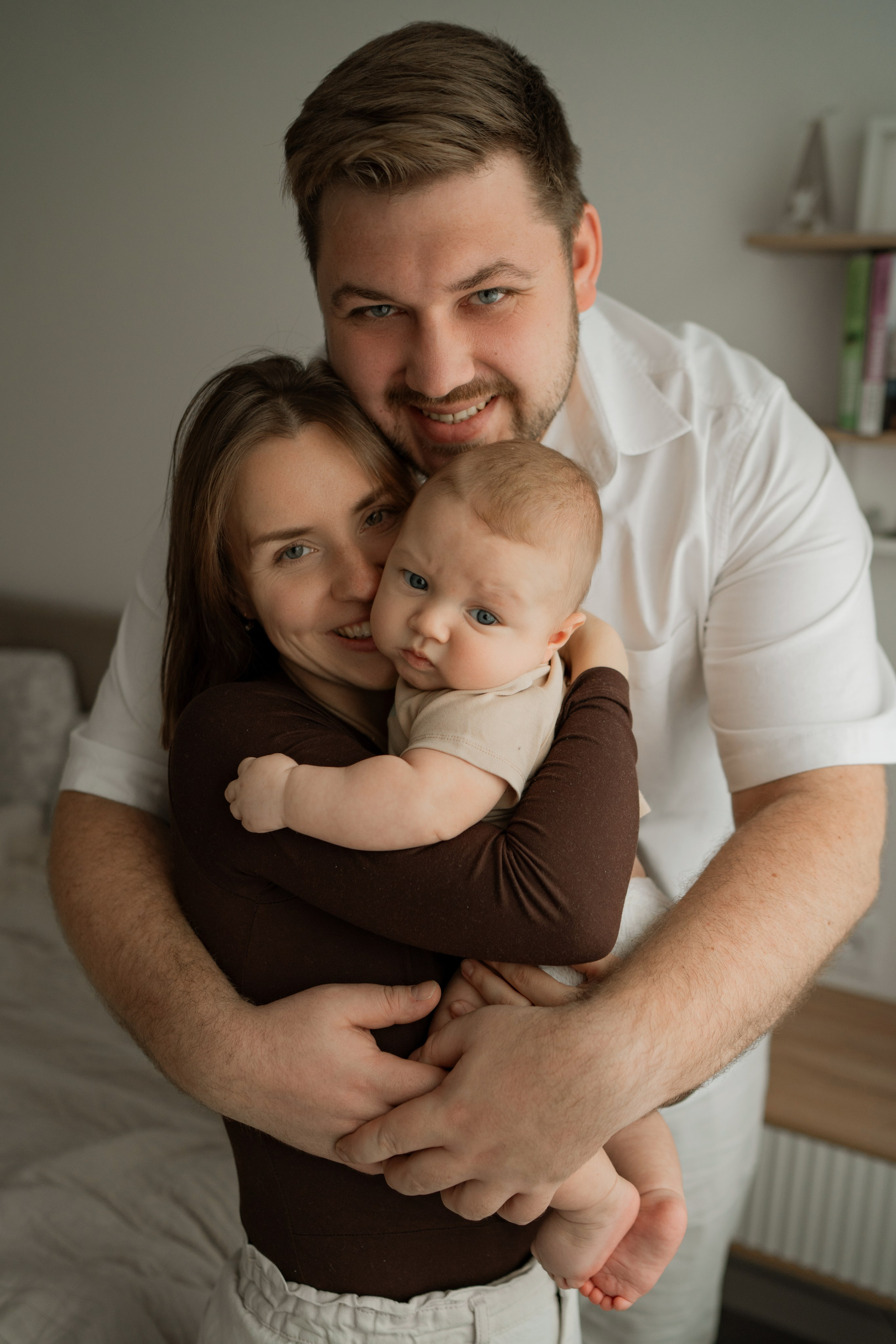 Лёше 3 месяца. Семейный фотограф в Санкт-Петербурге — Наташа Тарасенко