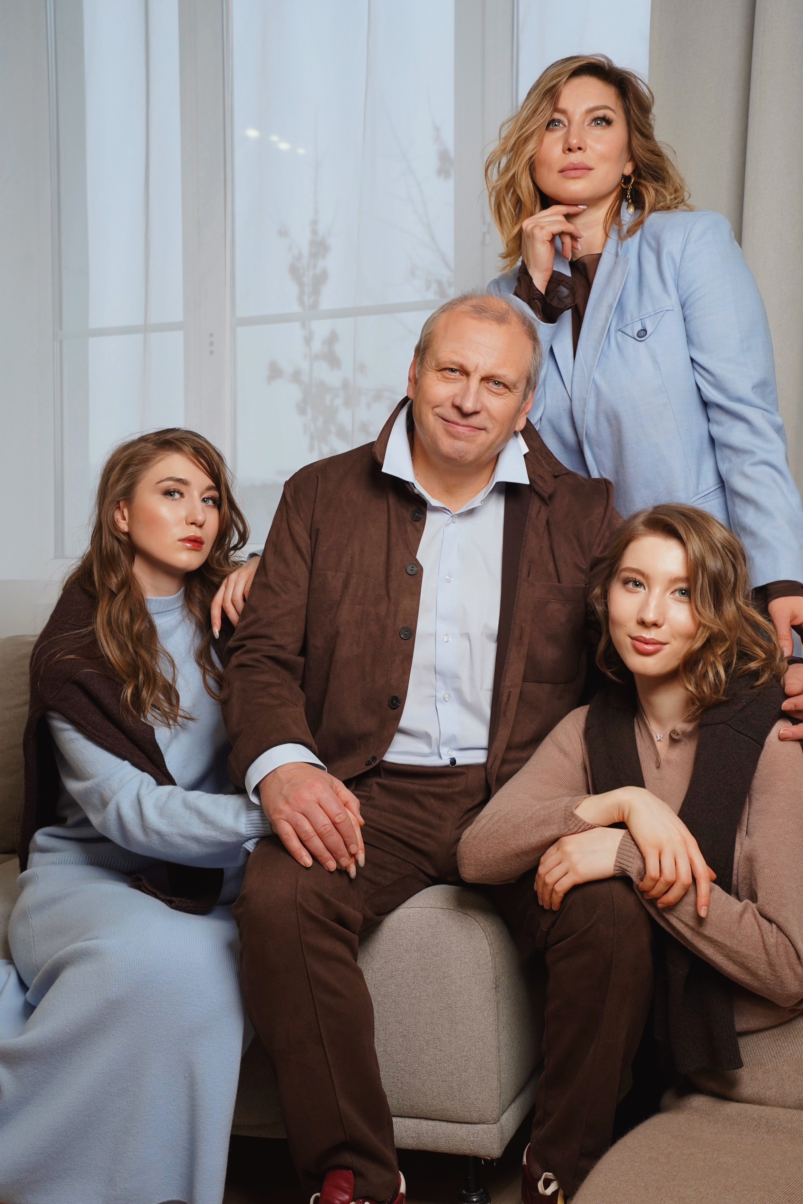 Семейные. Портретный фотограф в городе Москва