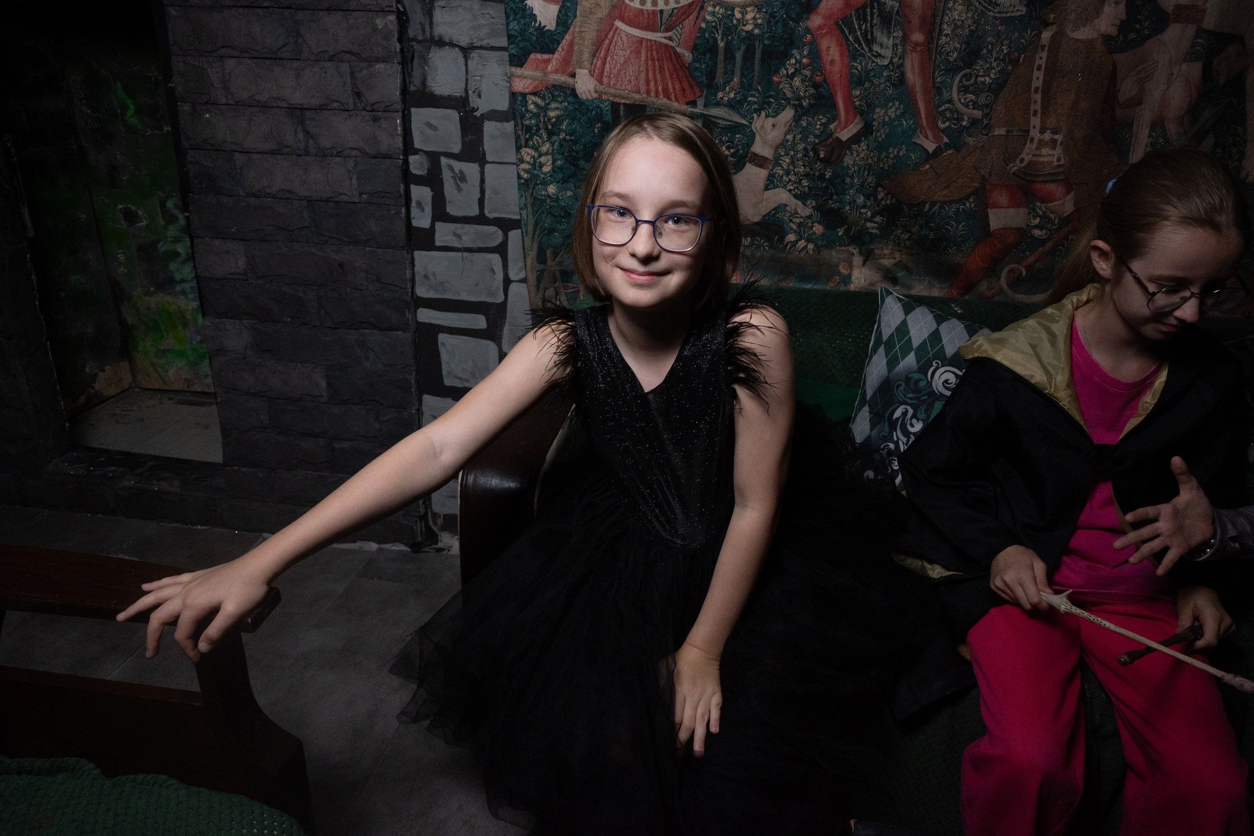 День рождения ребенка в «Подземелье Слизерин». Фотограф мероприятий в Москве