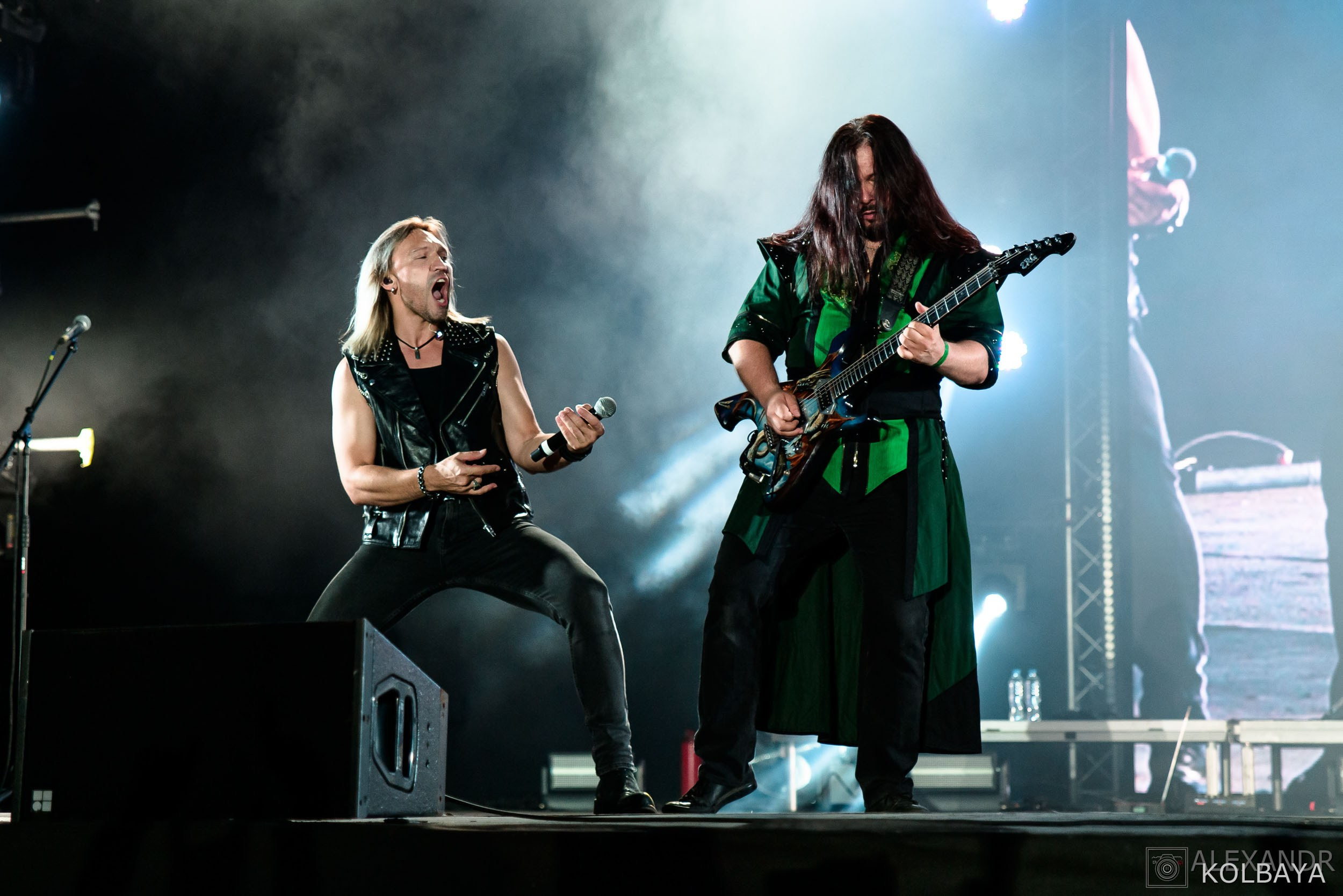 Концерт группы Эпидемия в Зеленом театре. Концертный и театральный репортажный фотограф в Москве Александр Колбая