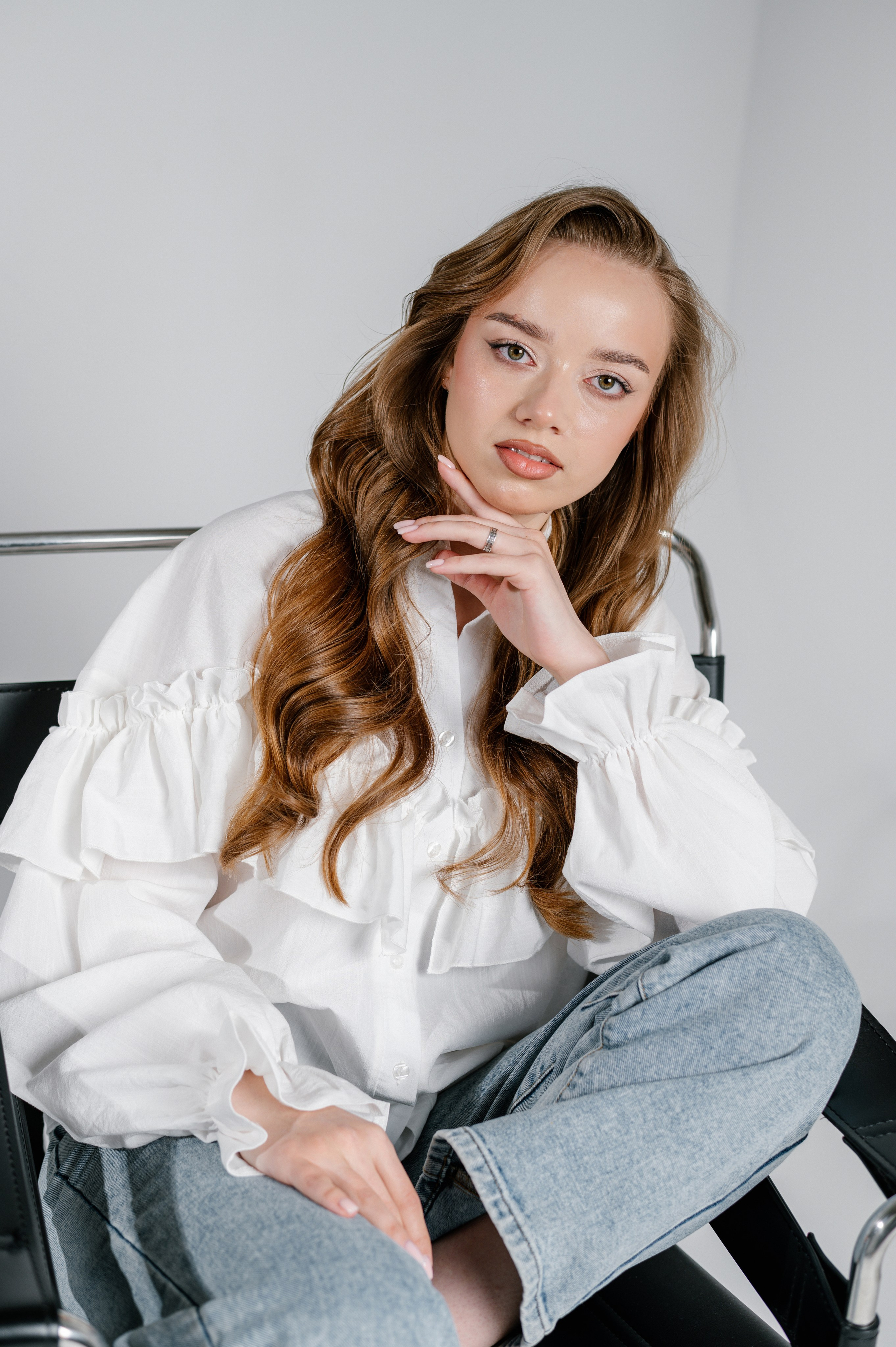 Портрет в студии. Семейный фотограф в Пензе Надя Силантьева