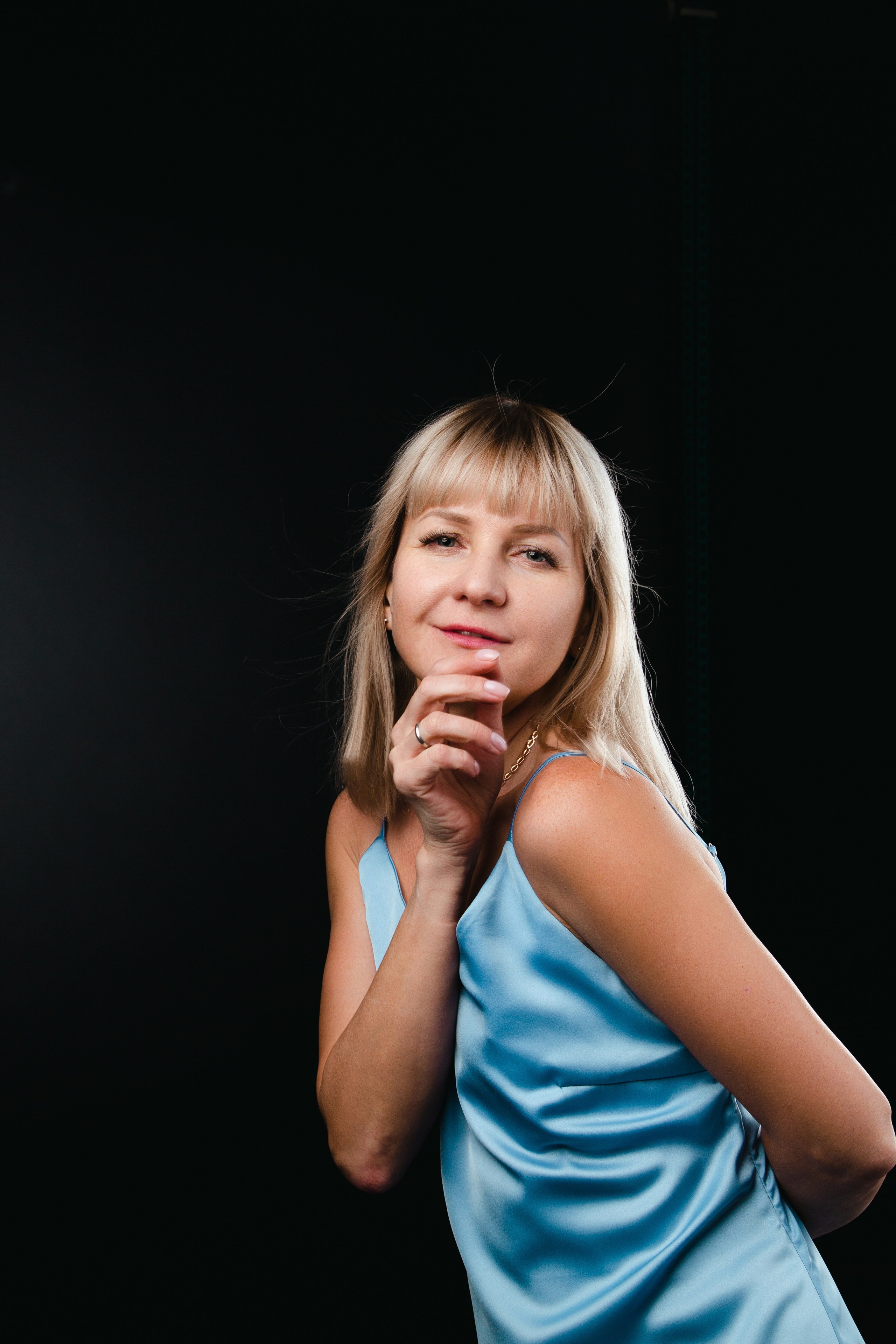 Портрет в студии. Марина. Фотограф в Екатеринбурге Пойгина Елена