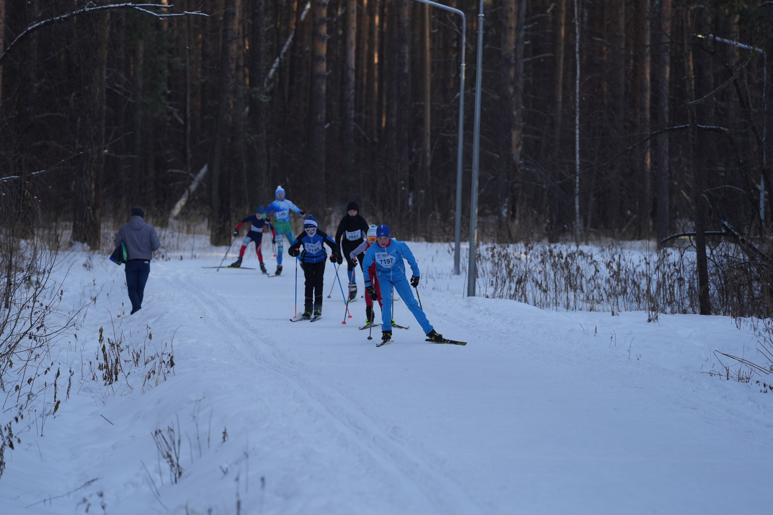 Лыжня России 2025. Фотограф в детский сад в Екатеринбурге, выпускные альбомы Юлия Умерова