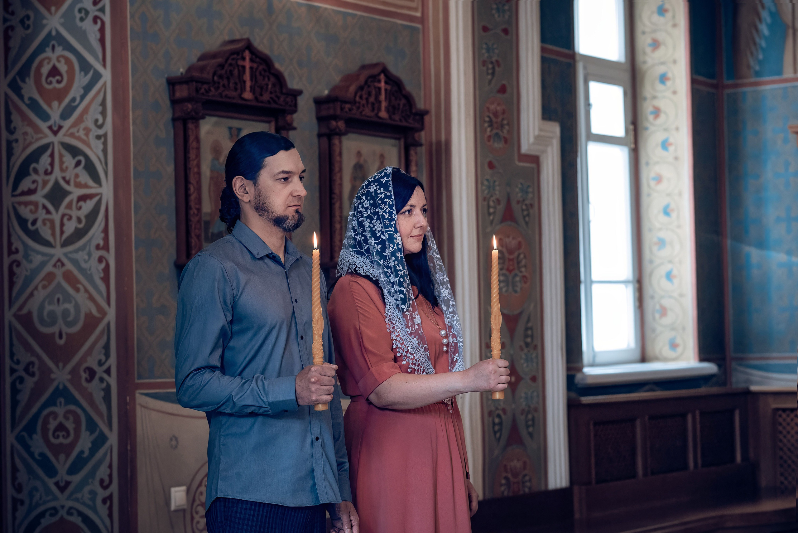 Съемка таинства венчания. Фотографы крещения/венчания  Красноярск Татьяна и Вячеслав Переваловы