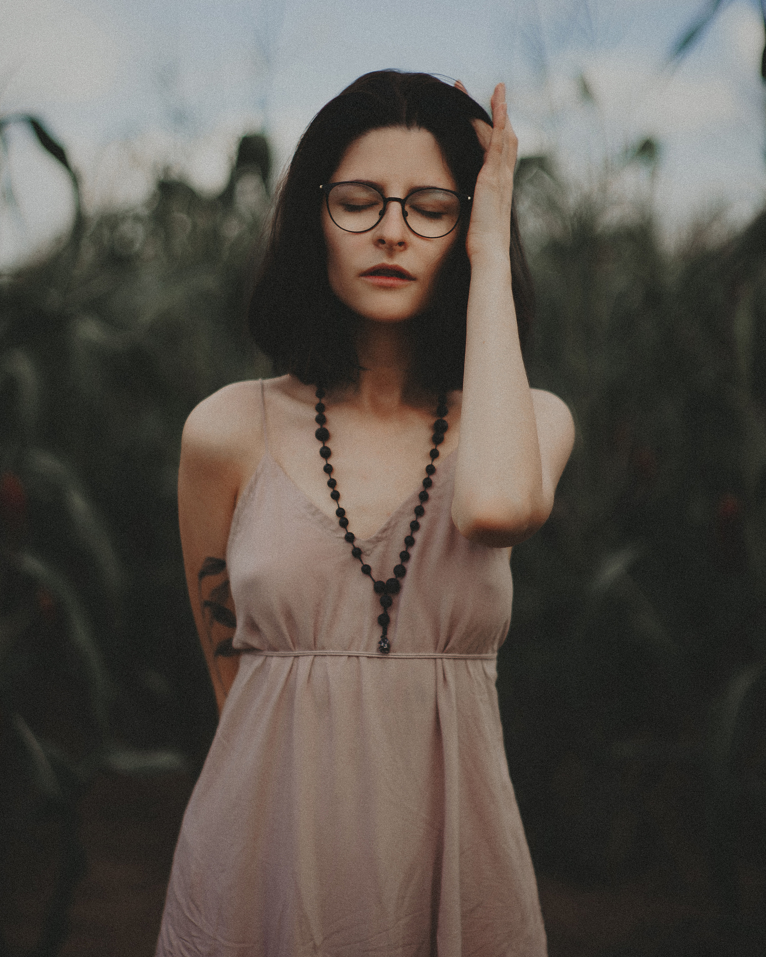 Фотсессия в Московской области в поле