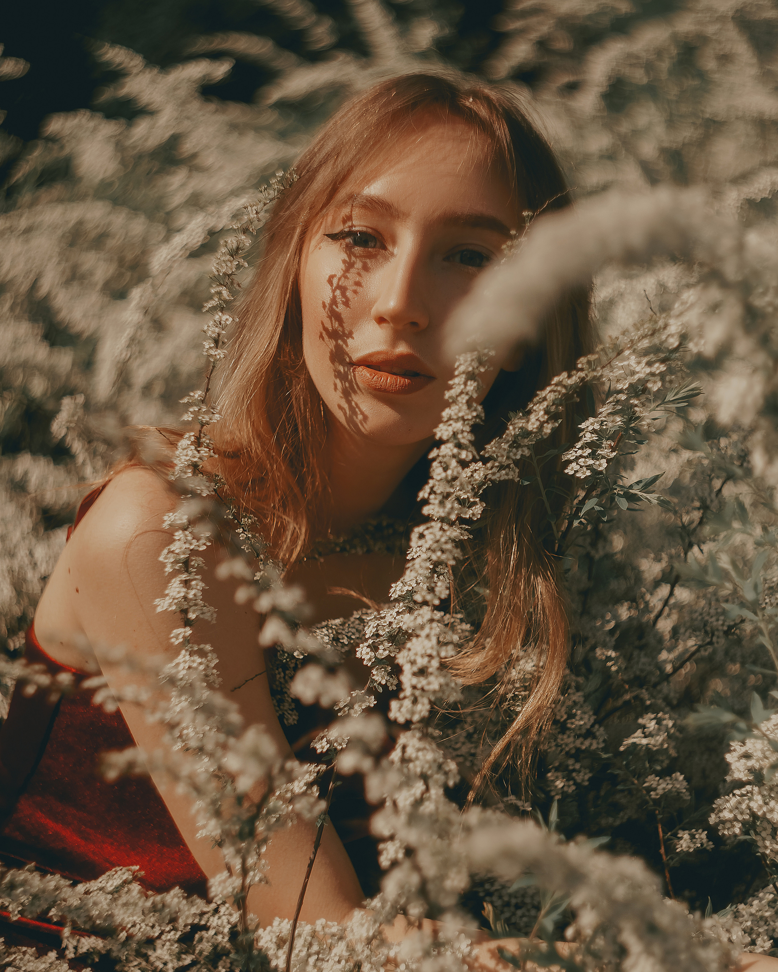 Фотосъёмка в цветении в парке. Таврический сад