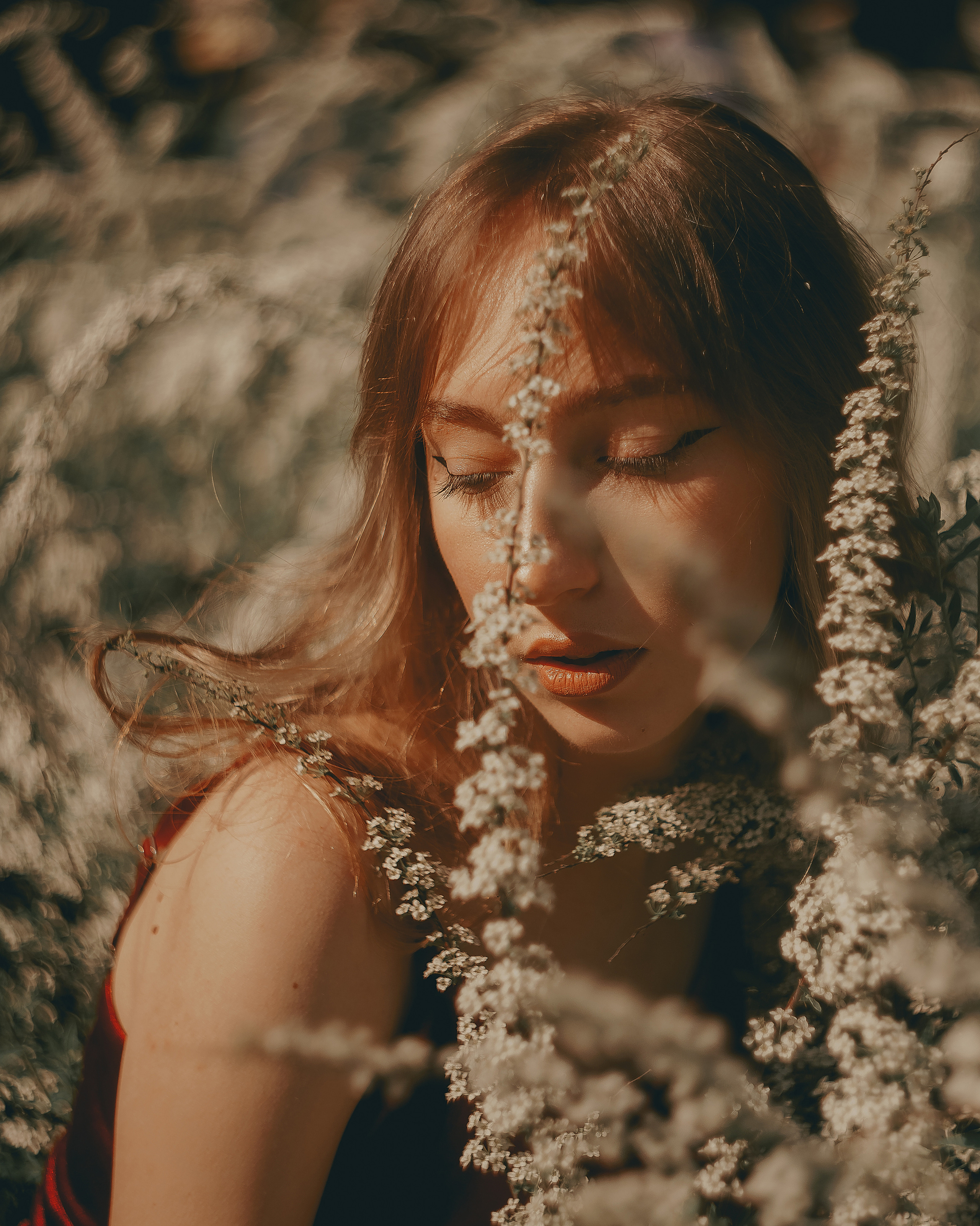 Фотосъёмка в цветении в парке. Таврический сад