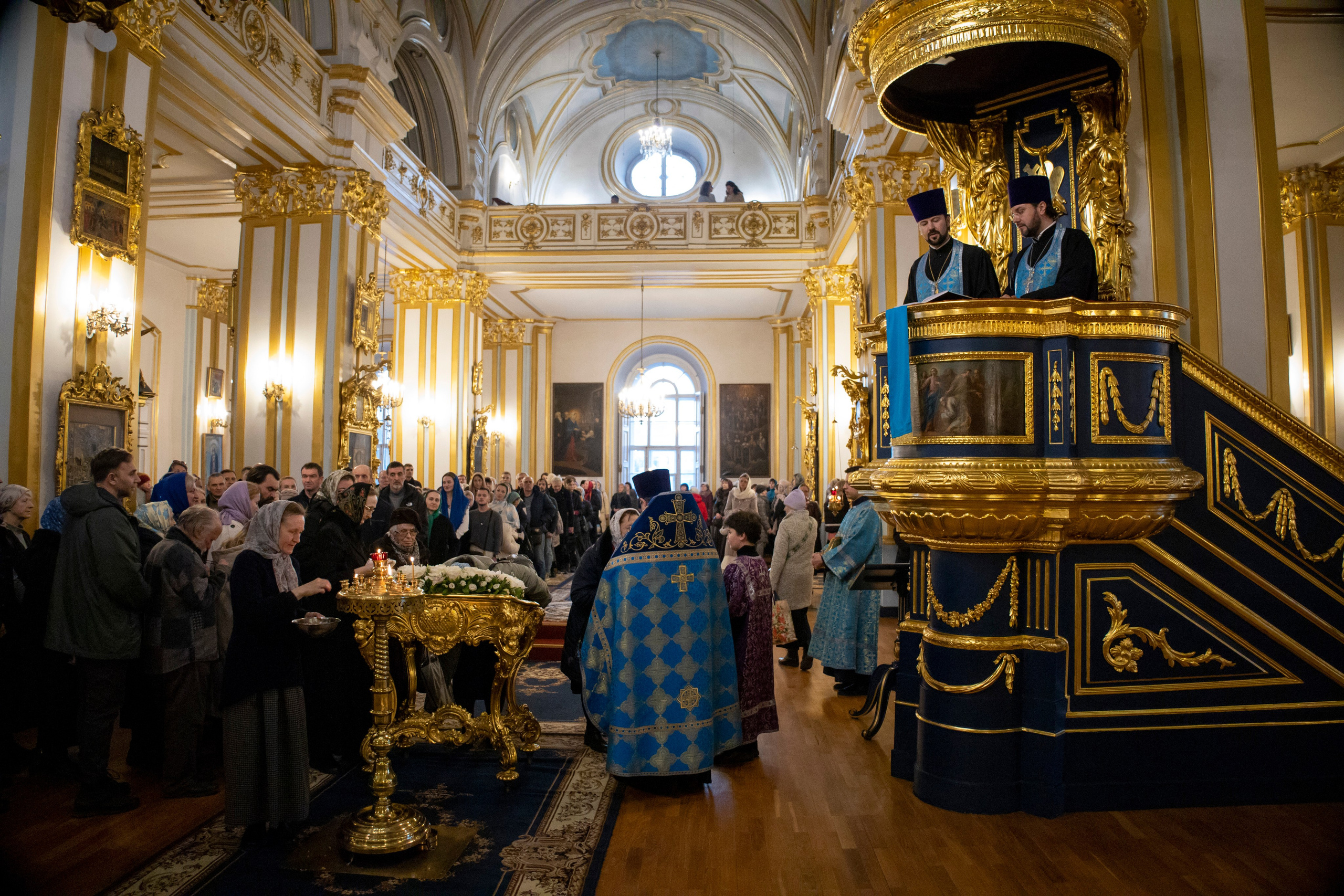 ПРЕДПРАЗДНСТВО БЛАГОВЕЩЕНИЯ ПРЕСВЯТОЙ БОГОРОДИЦЫ. НИКОЛО-БОГОЯВЛЕНСКИЙ МОРСКОЙ СОБОР