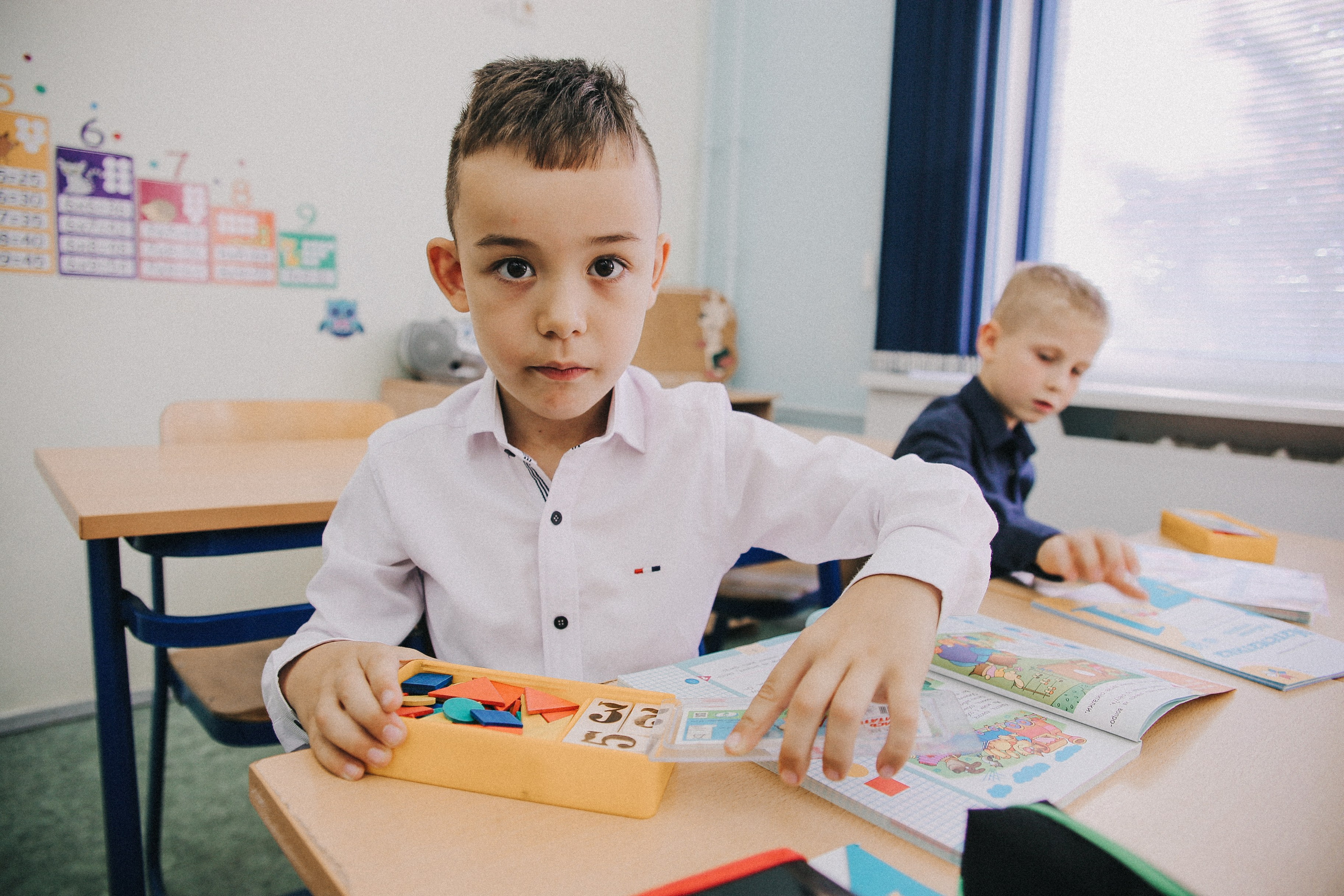 Первоклашки. Фотограф в Серпухове и Тарусе Ксения Царёва