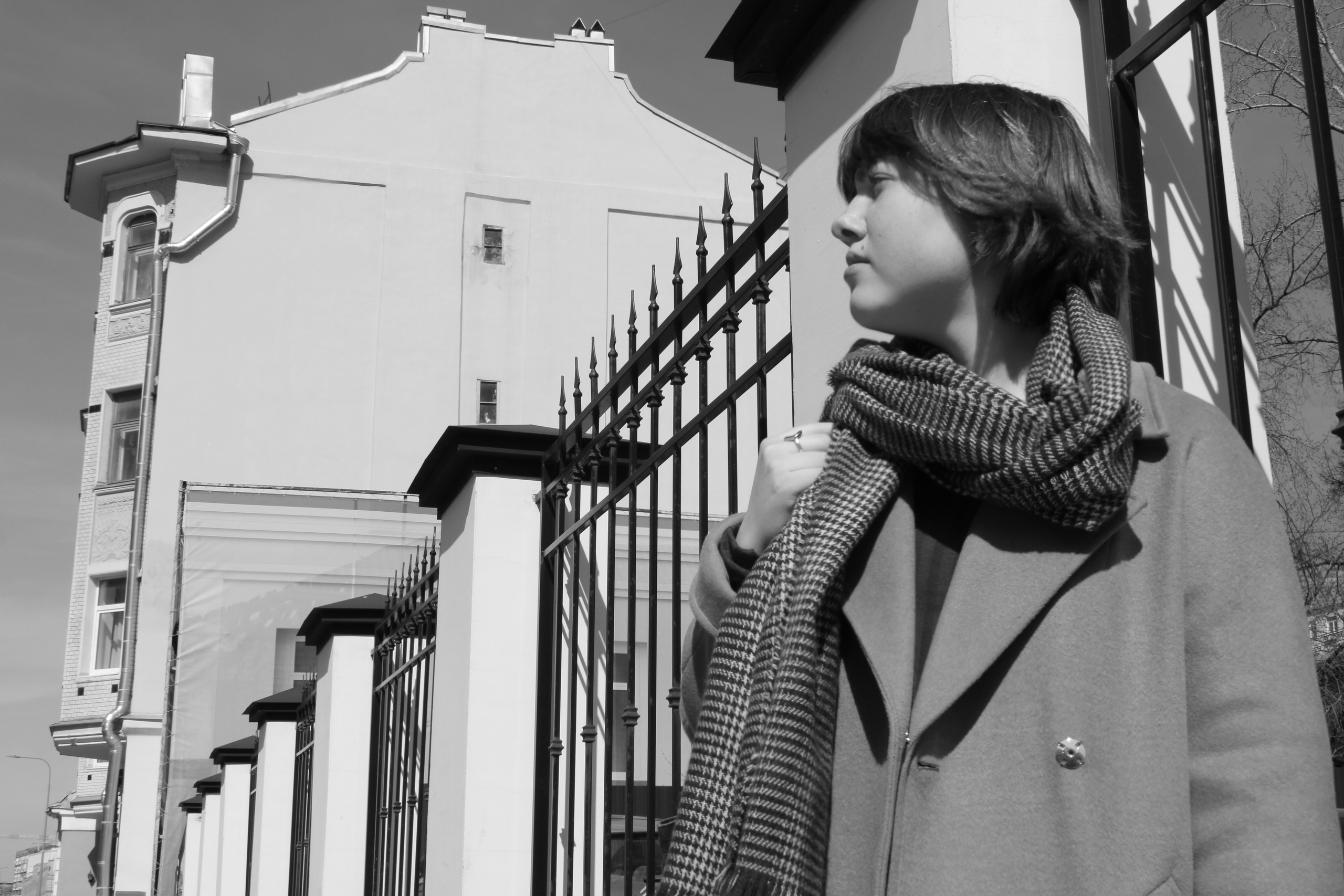 Художественный портрет BW. Главная