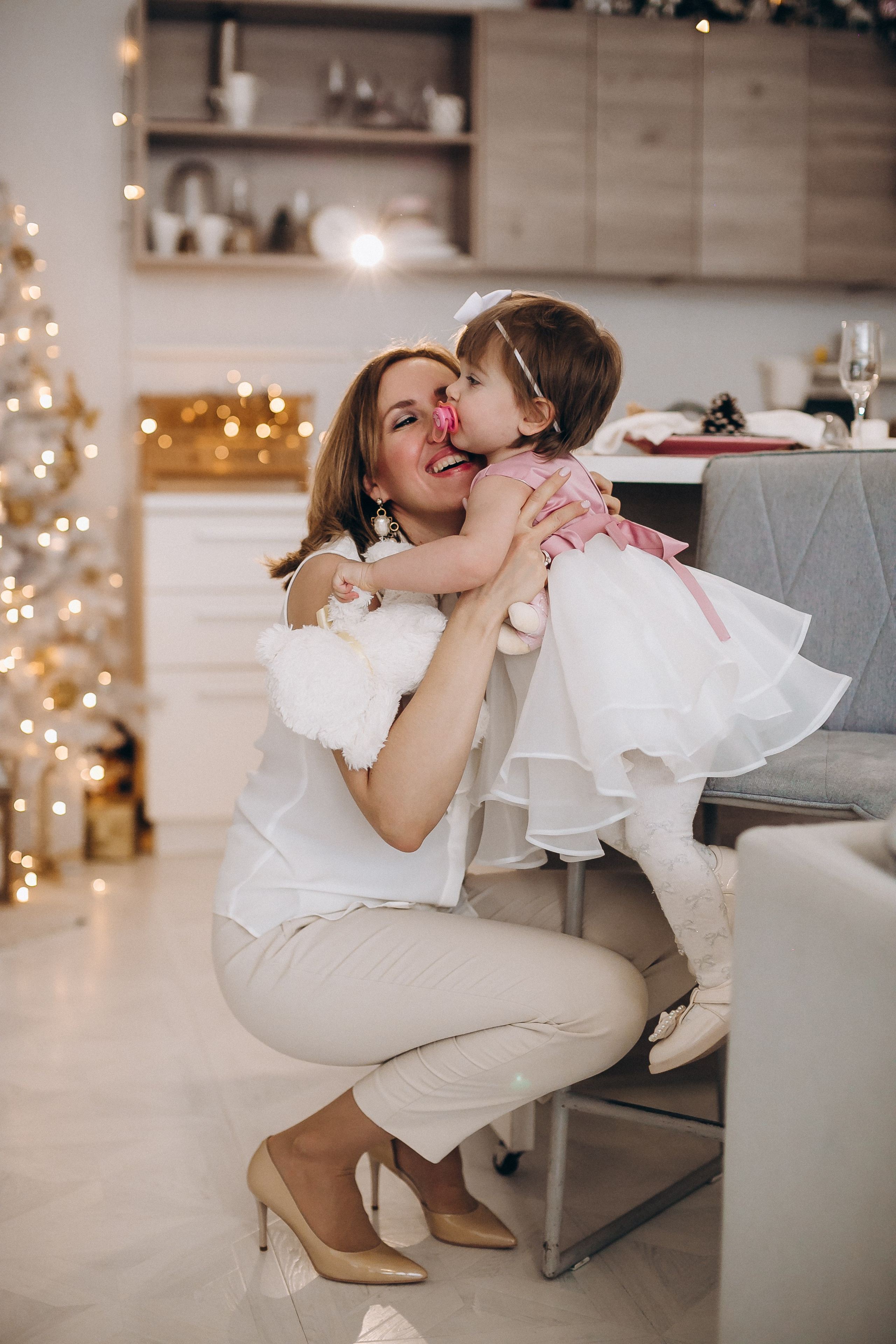 Новогодняя фотосессия в студии. Семейный, детский и школьный фотограф в Москве Рудницкая Анна