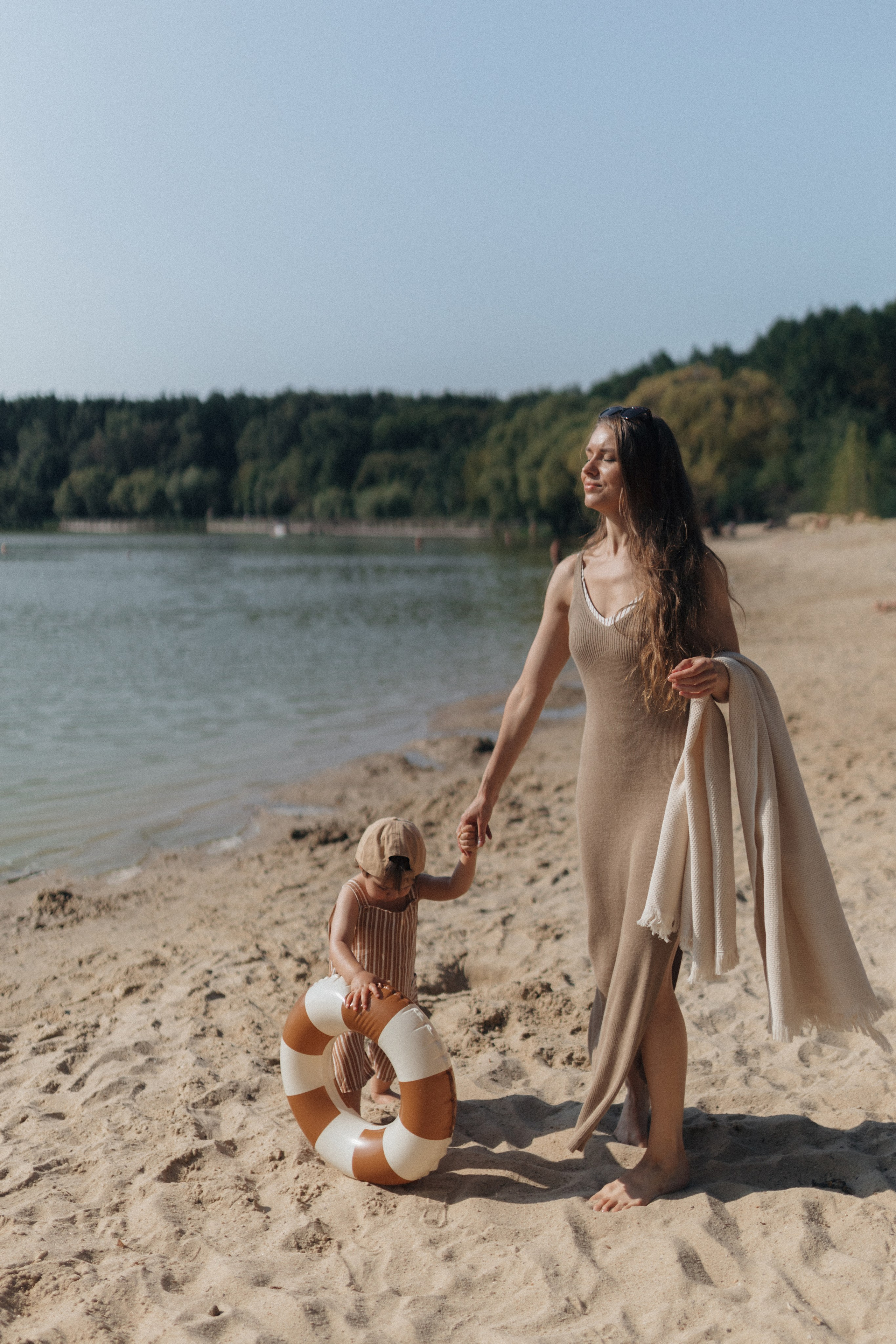 Пляж в Мещерском парке. Семейный и индивидуальный фотограф в Москве Литинская Екатерина