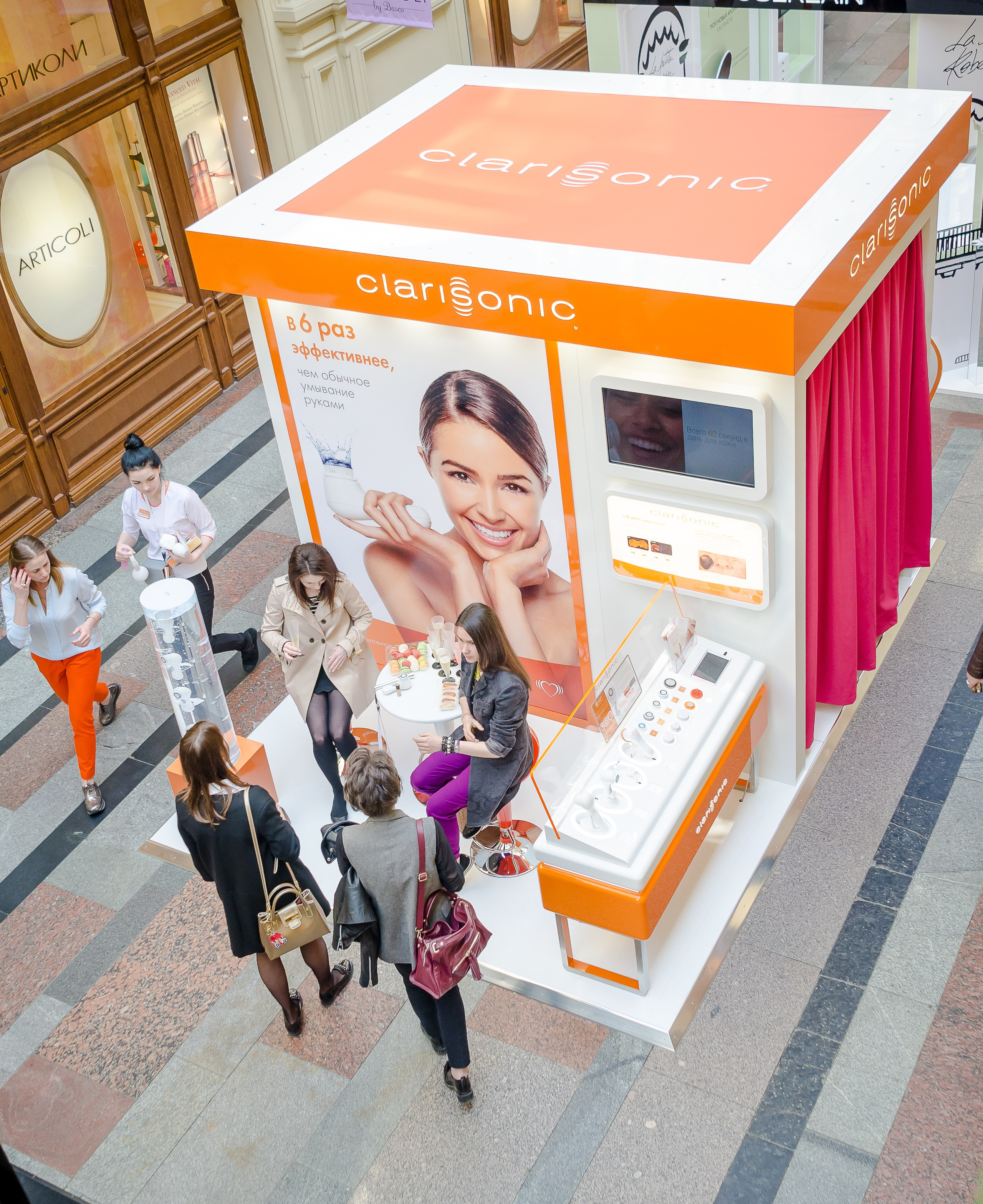 Репортаж Clarisonic ГУМ. Фотограф для любого мероприятия в Москве