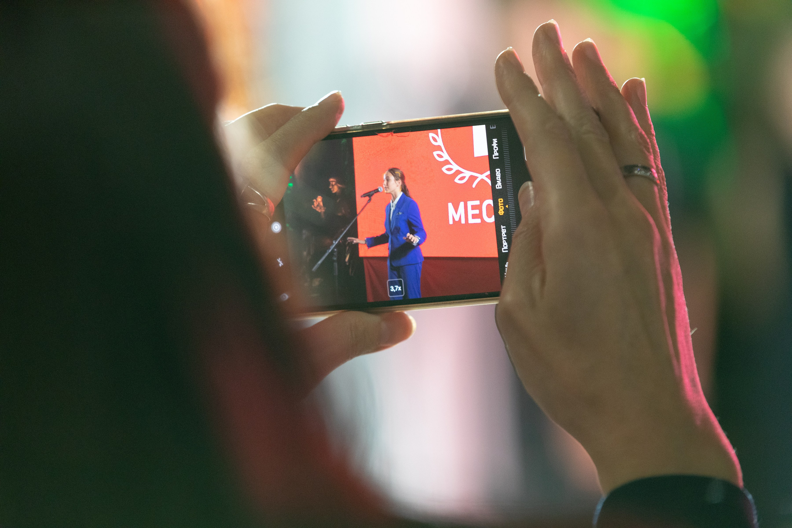 Награждение победителей Всенародной акции «Пою мою Москву». Фотограф Анна Зиновьева