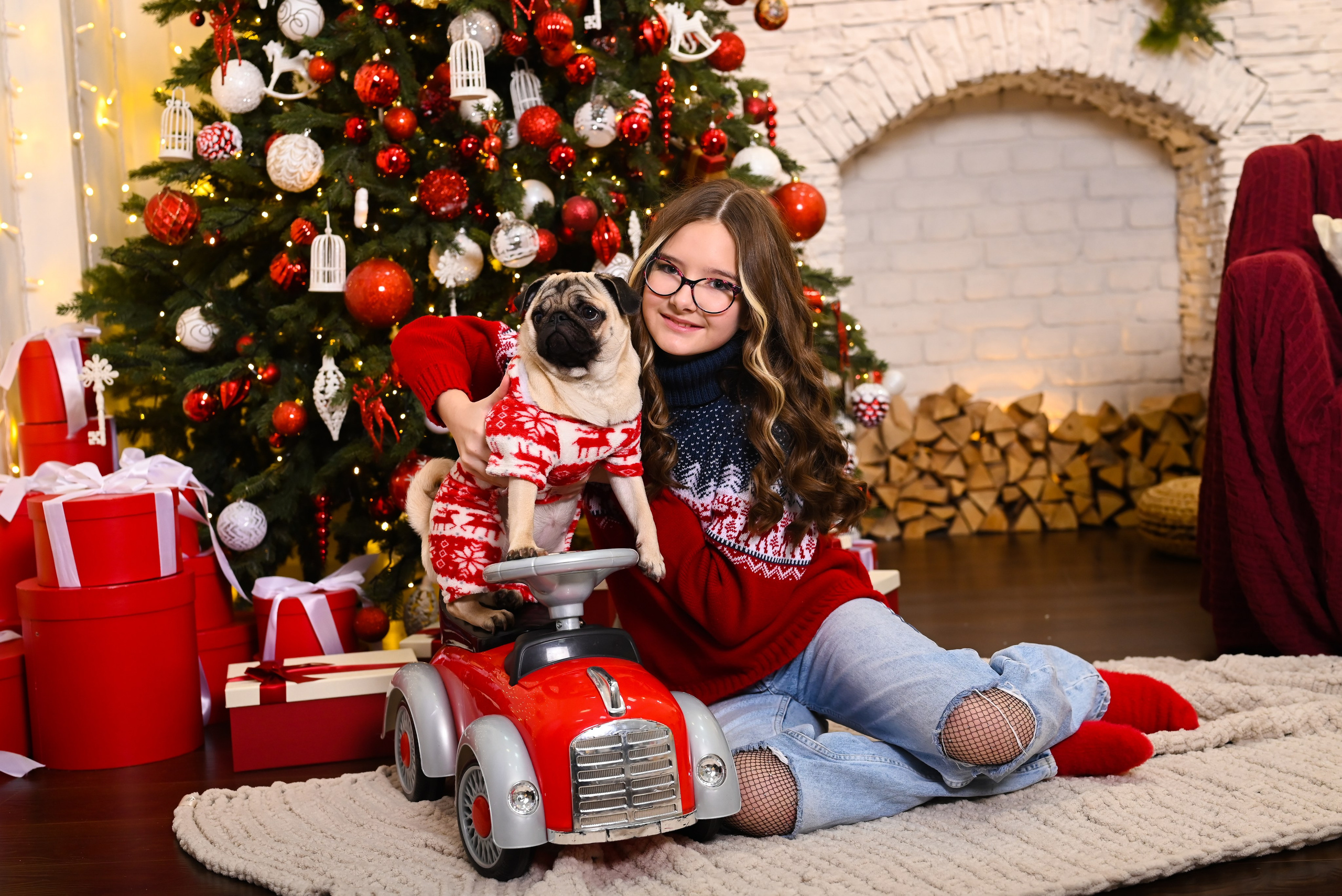 С Бонитой. Фотостудия Зефир. Фотосессии в студии под ключ. Москва. Семейные и детские фотосессии