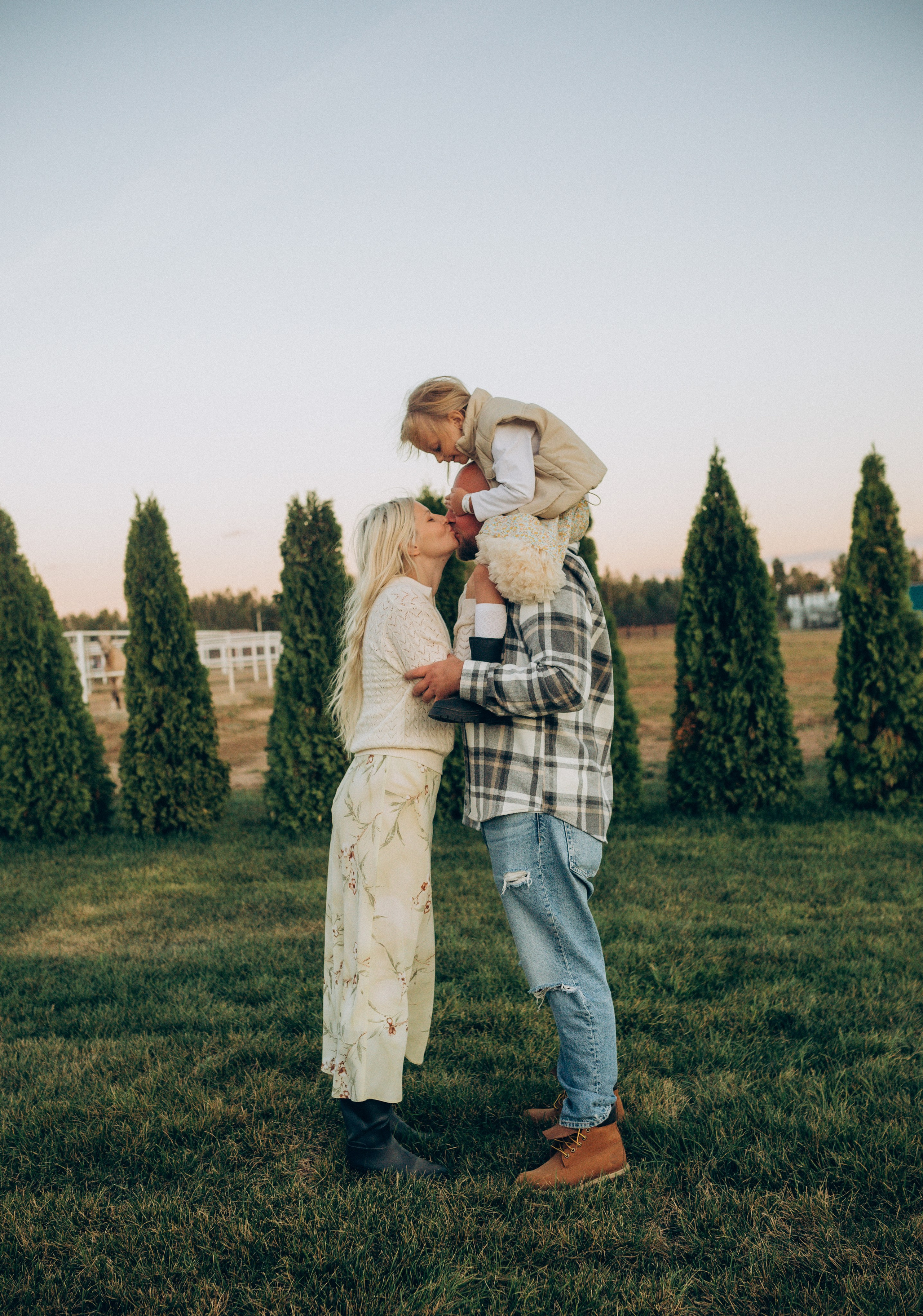 Семейная съемка на улице. Семейный и детский фотограф в Москве Антонина Смирнова
