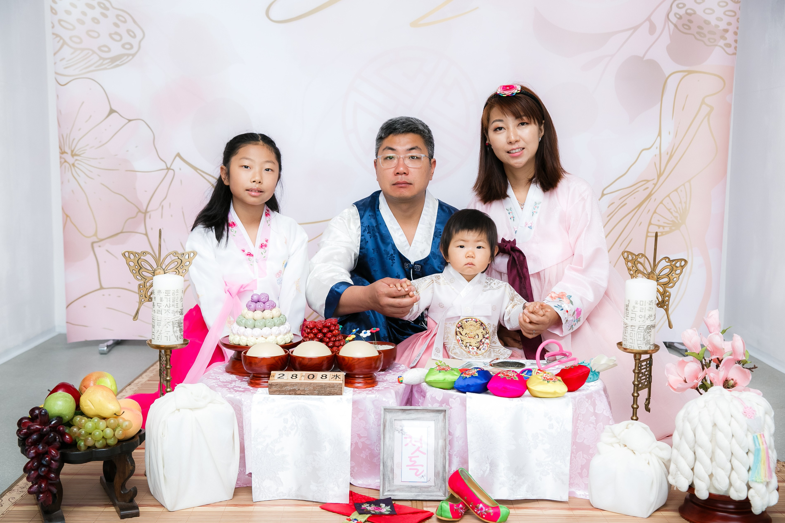 축돌 Утренняя церемония (семья). «Инбок» Фото студия