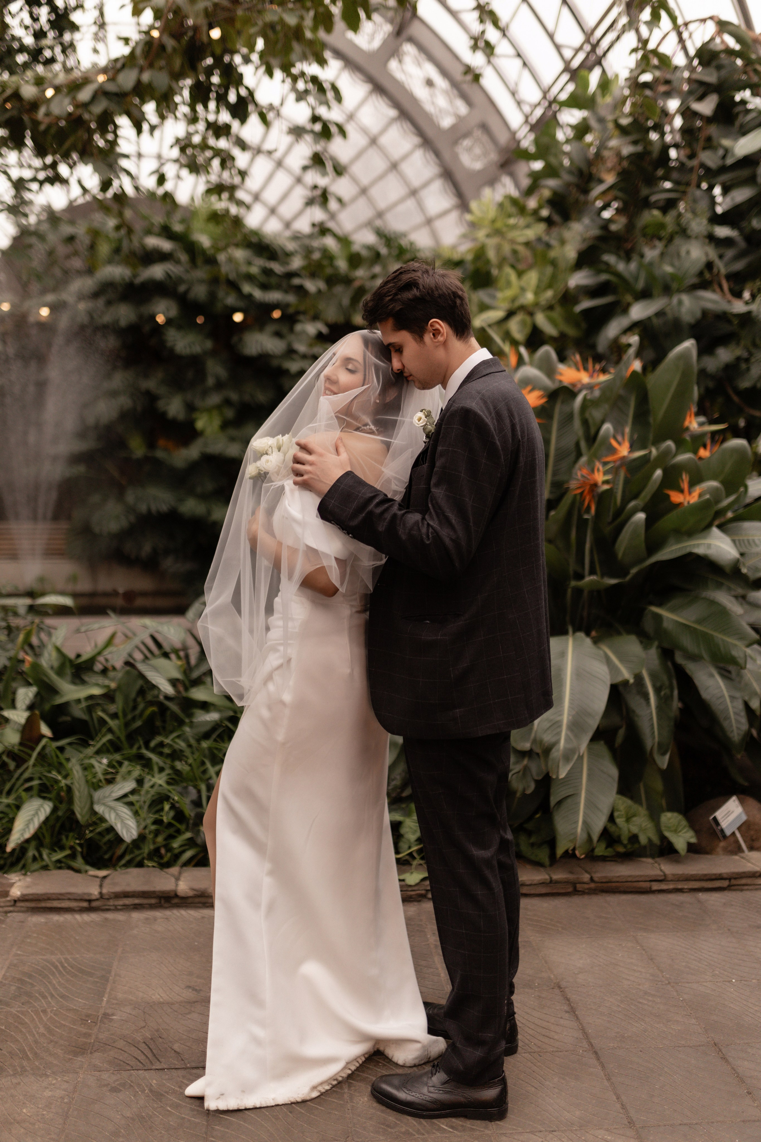 Бажена+Дмитрий Оранжерея. Фотограф в Санкт-Петербурге