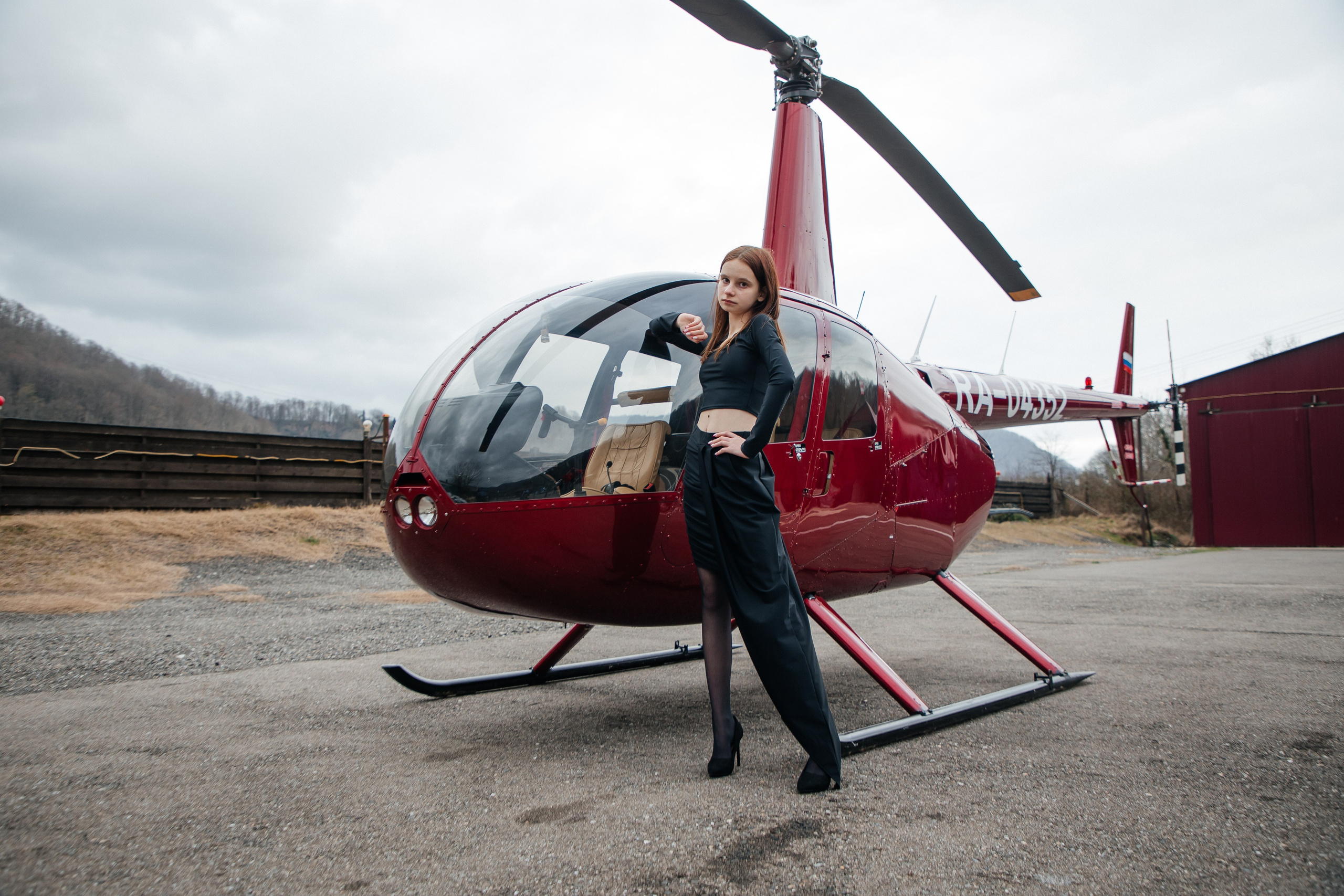 Aviation Style. Efimova Model Agency