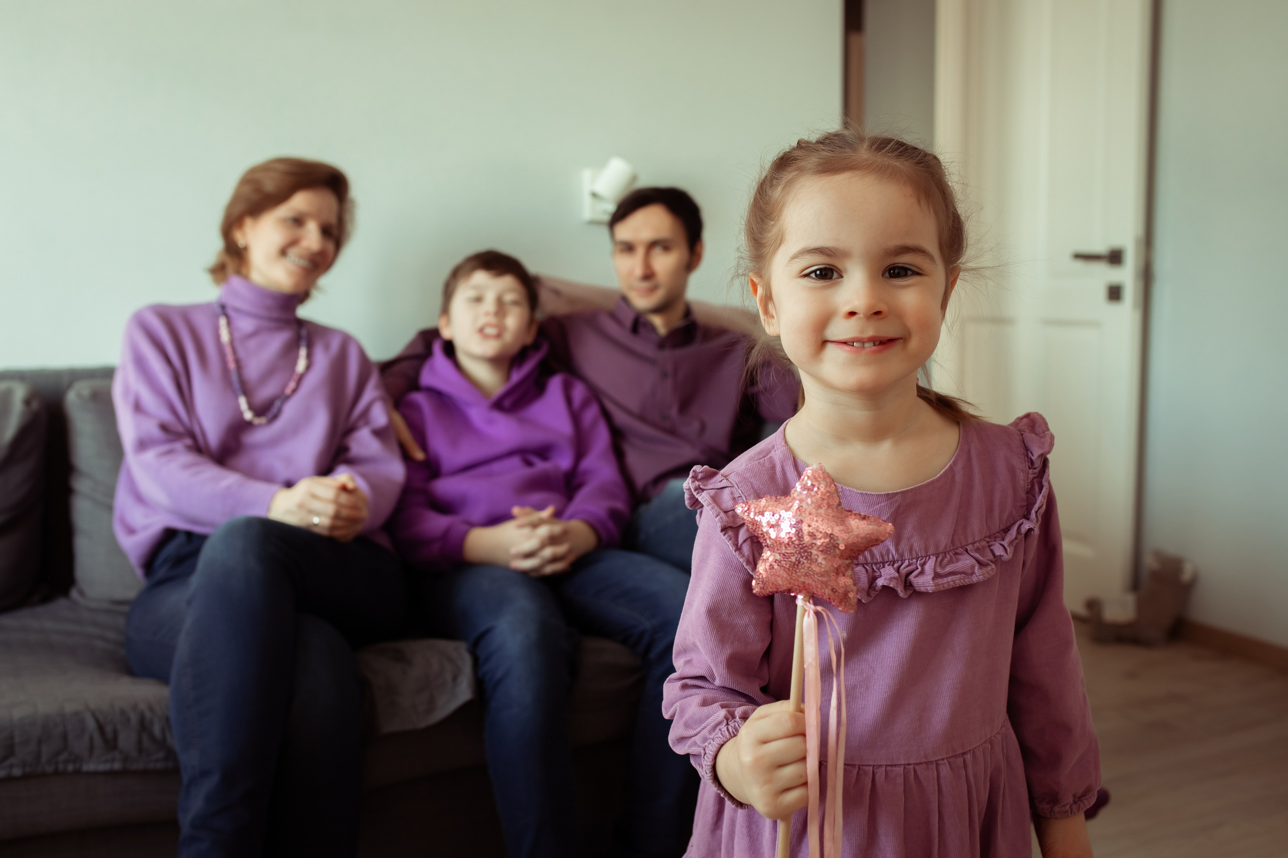 Александра, Максим, Евгений и Ксюша. Семейный и детский фотограф в Москве Дорогова Екатерина