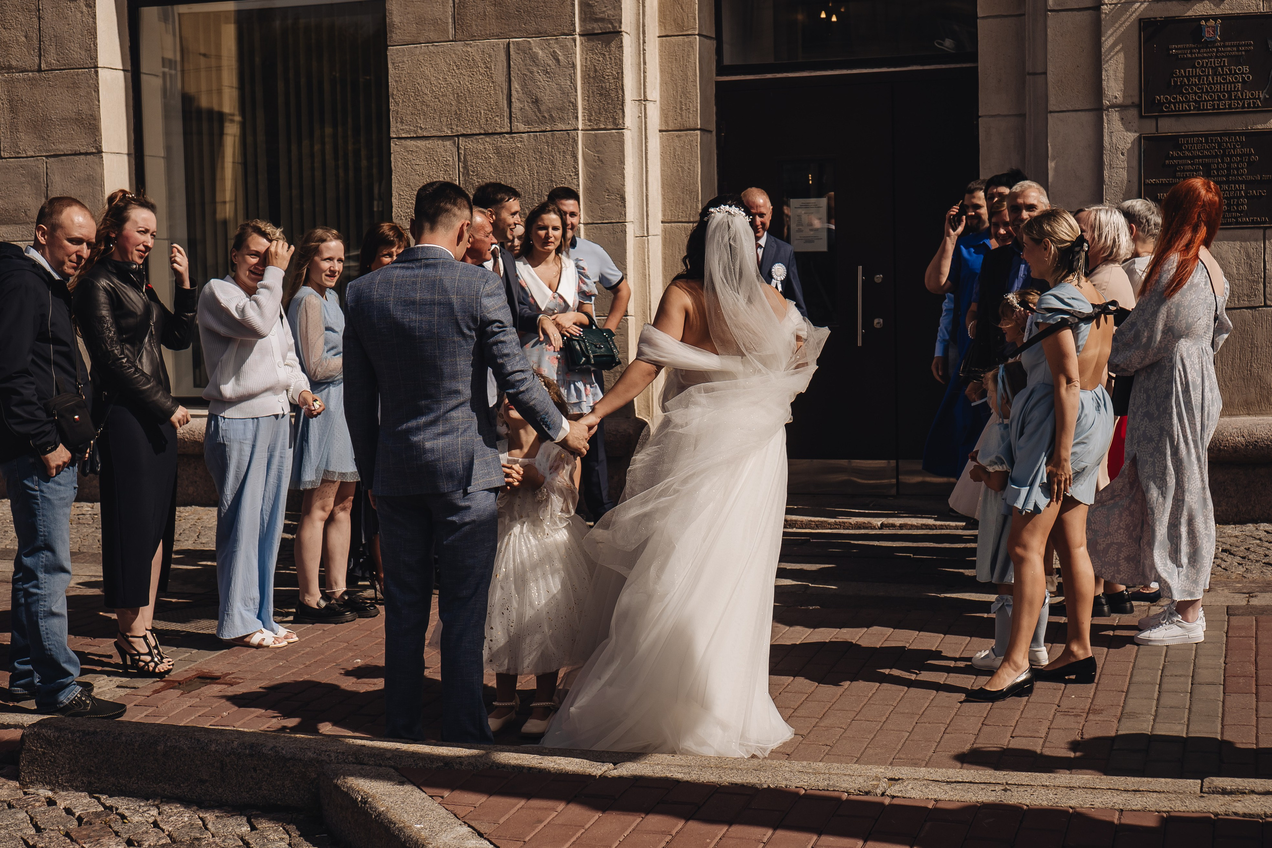 СВАДЕБНАЯ СЬЕМКА В ЗАГСЕ НА МОСКОВСКОМ ПРОСПЕКТЕ. Профессиональный фотограф, Санкт-Петербург — Виктория Богомолова