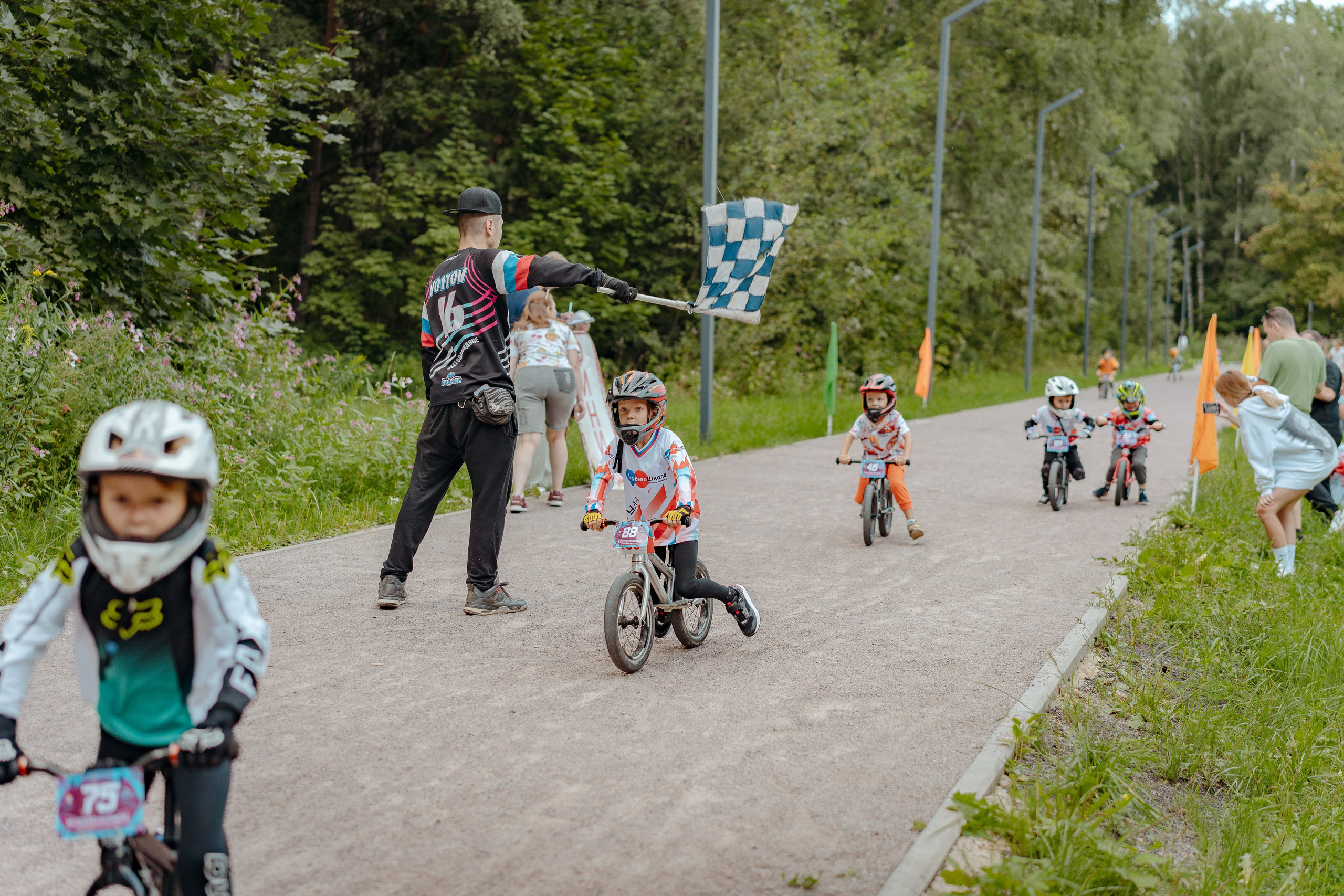 Бего- и ВелоГонка 10.08.2024. Портретный и семейный фотограф в Москве/Видное