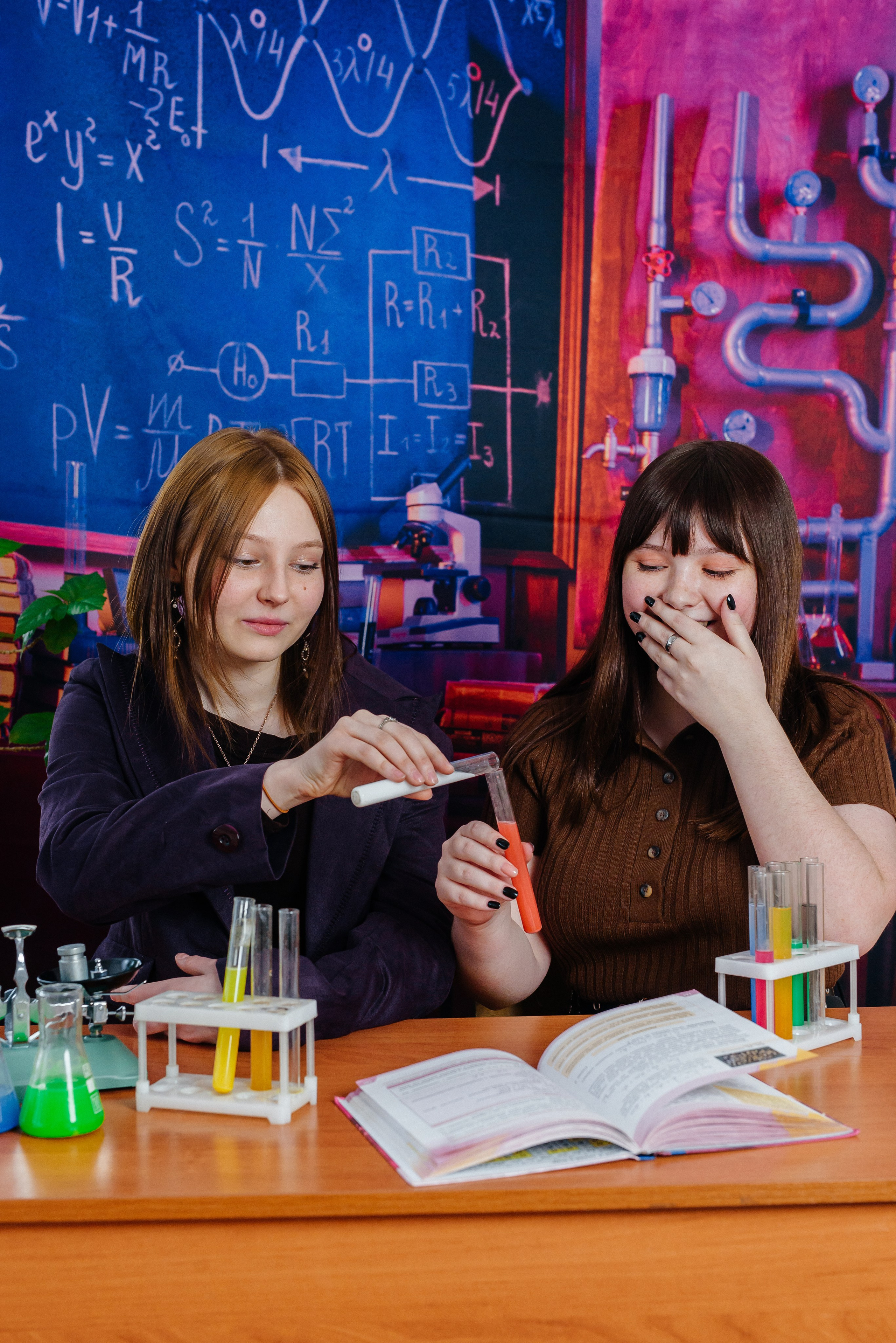 Урок химии. Семейный фотограф в Барнауле