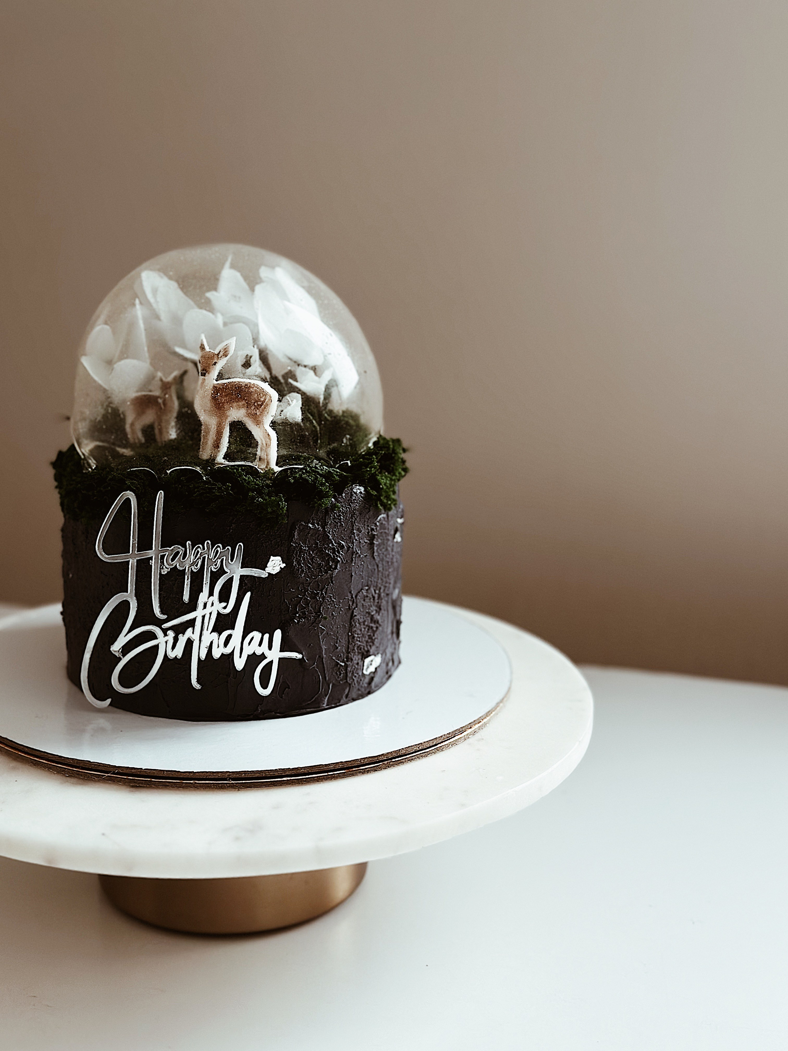 Торт Снежный шар. Арт-кондитер в Москве Маша Шафран